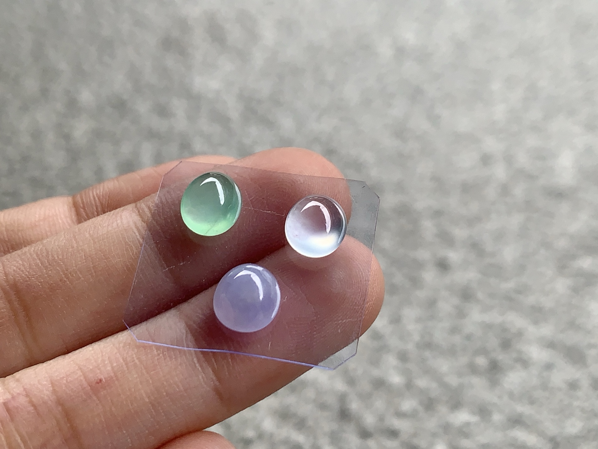 ️ 【蛋面一套】 尺寸：7.3×6.5×4 / 7.3×6.2×3.2