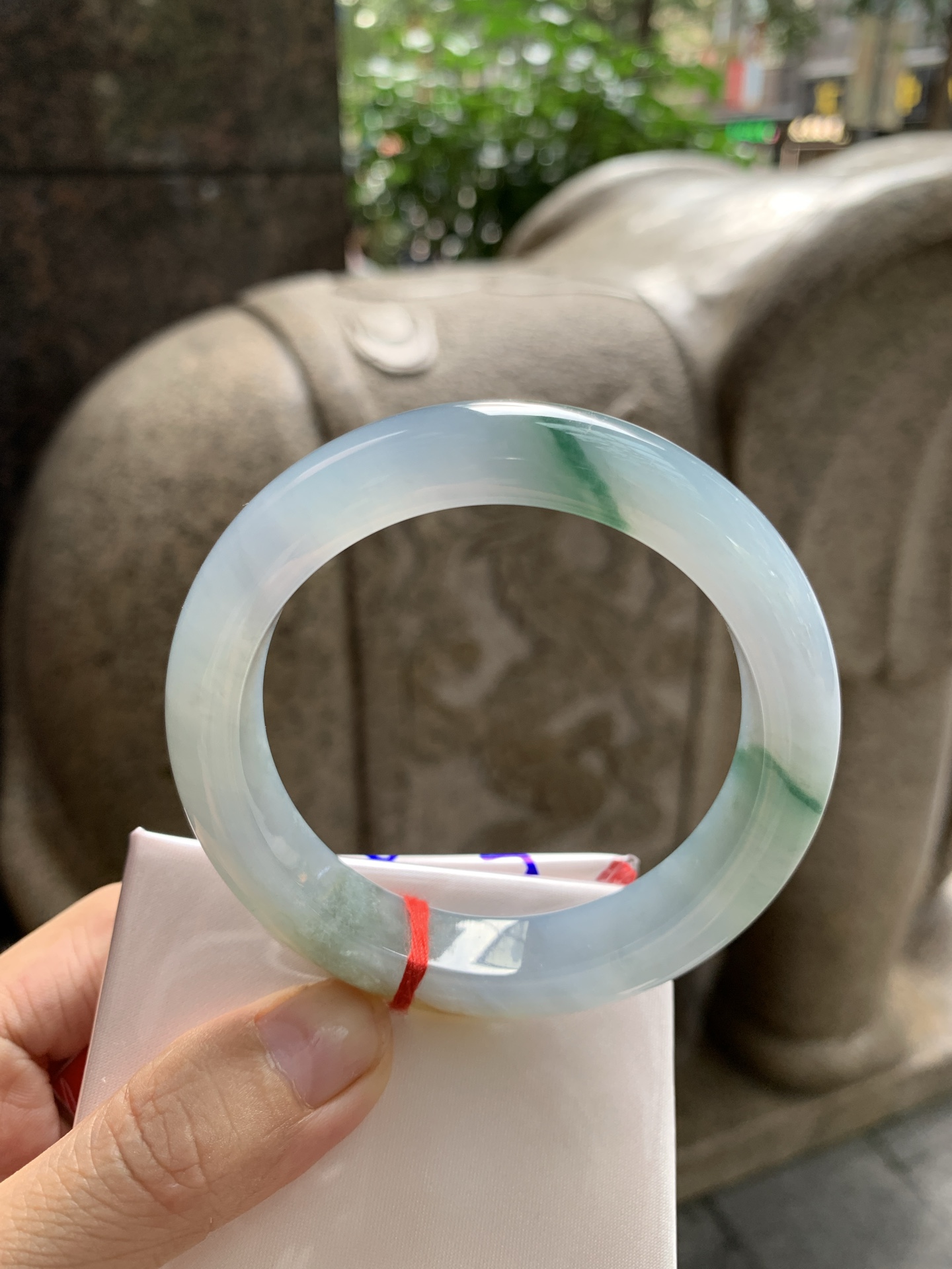黄翡飘花正圈,打灯细纹