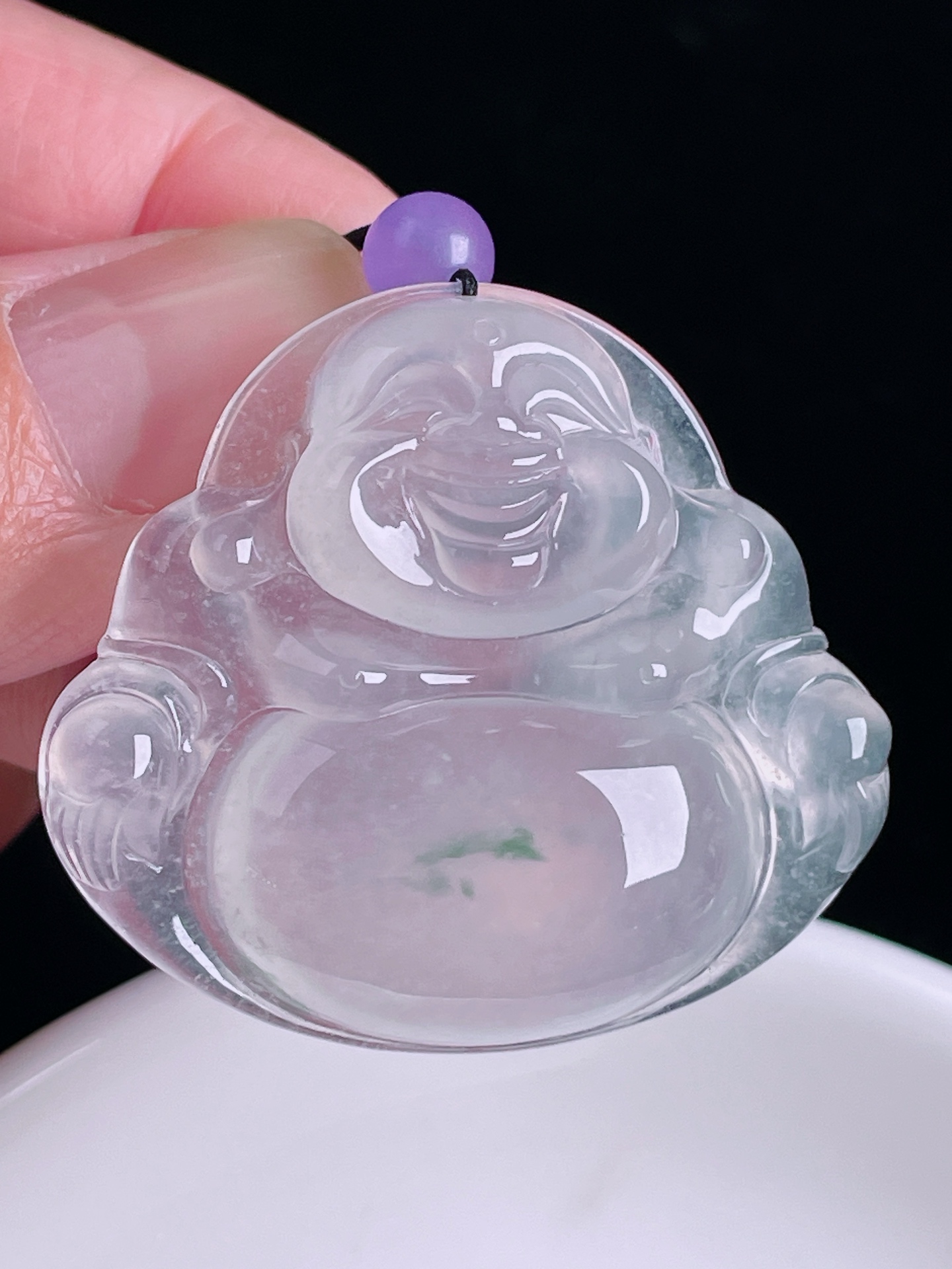 佛公，老种起光，细底通透，尺寸：36.3/40.3/8mm0822