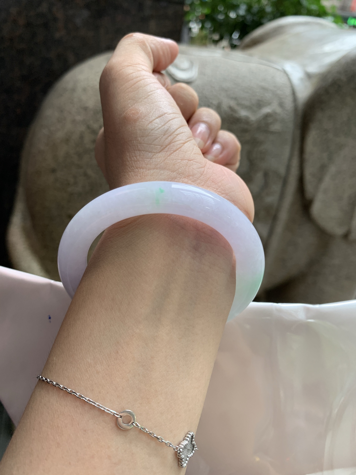 春彩阳绿圆条,52.7-9.2-9.8,0822-N1380,无裂,打灯棉线