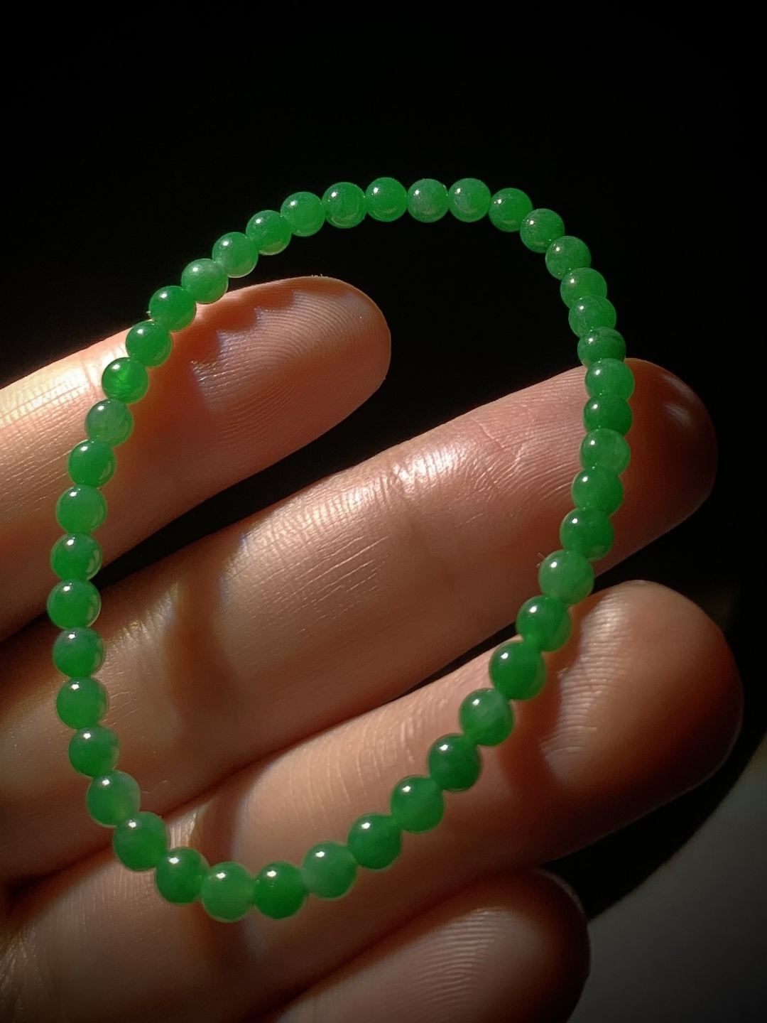 ️ 小米珠，珠子手串手链，直径4mm，43粒，4.32g