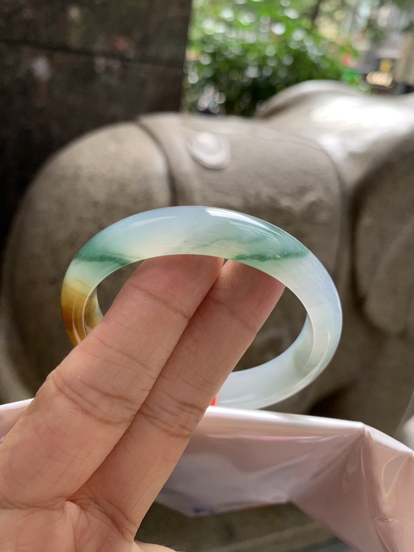 黄翡飘花贵妃,无裂,0822-805-346