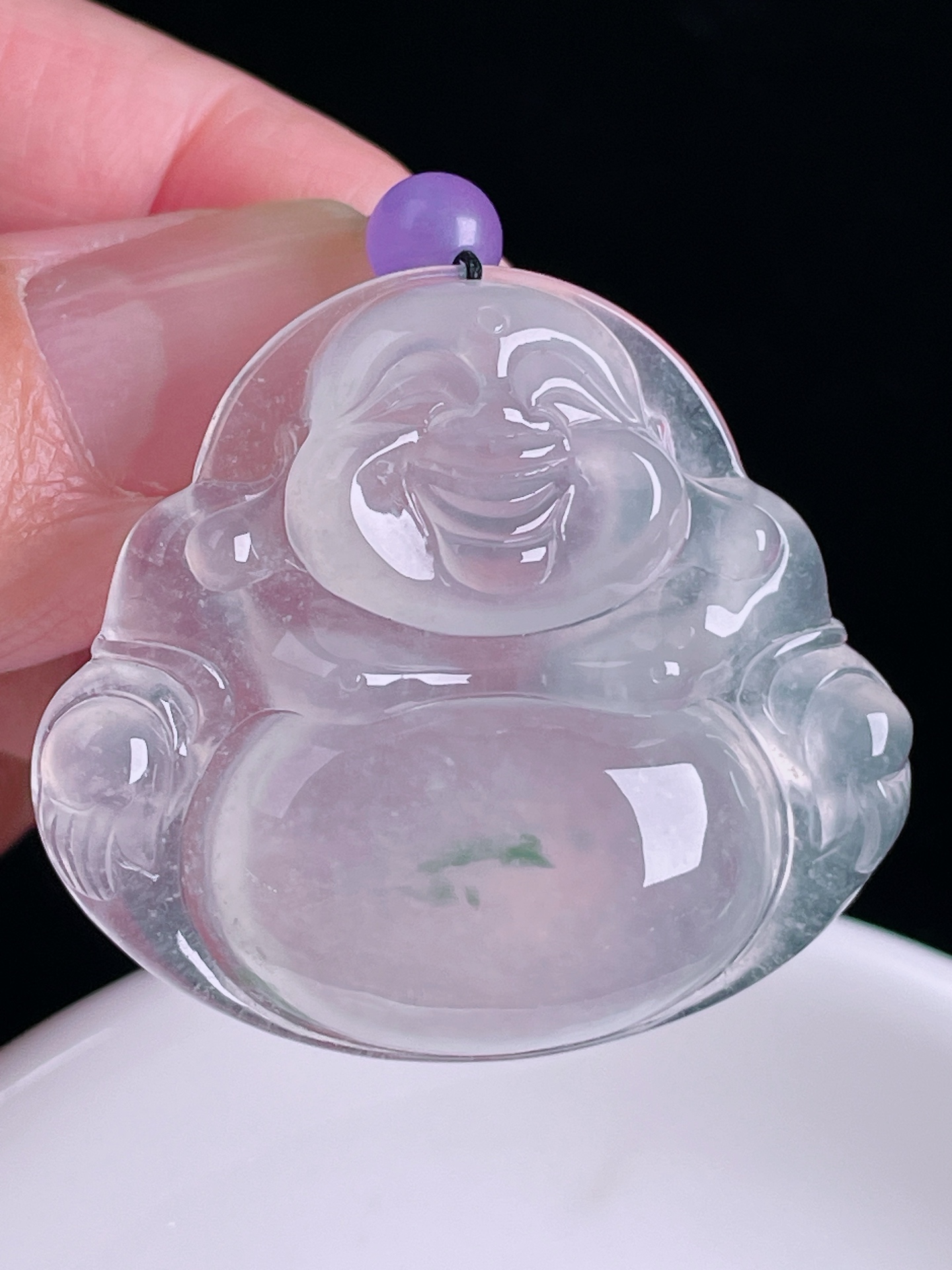 佛公，老种起光，细底通透，尺寸：36.3/40.3/8mm0822
