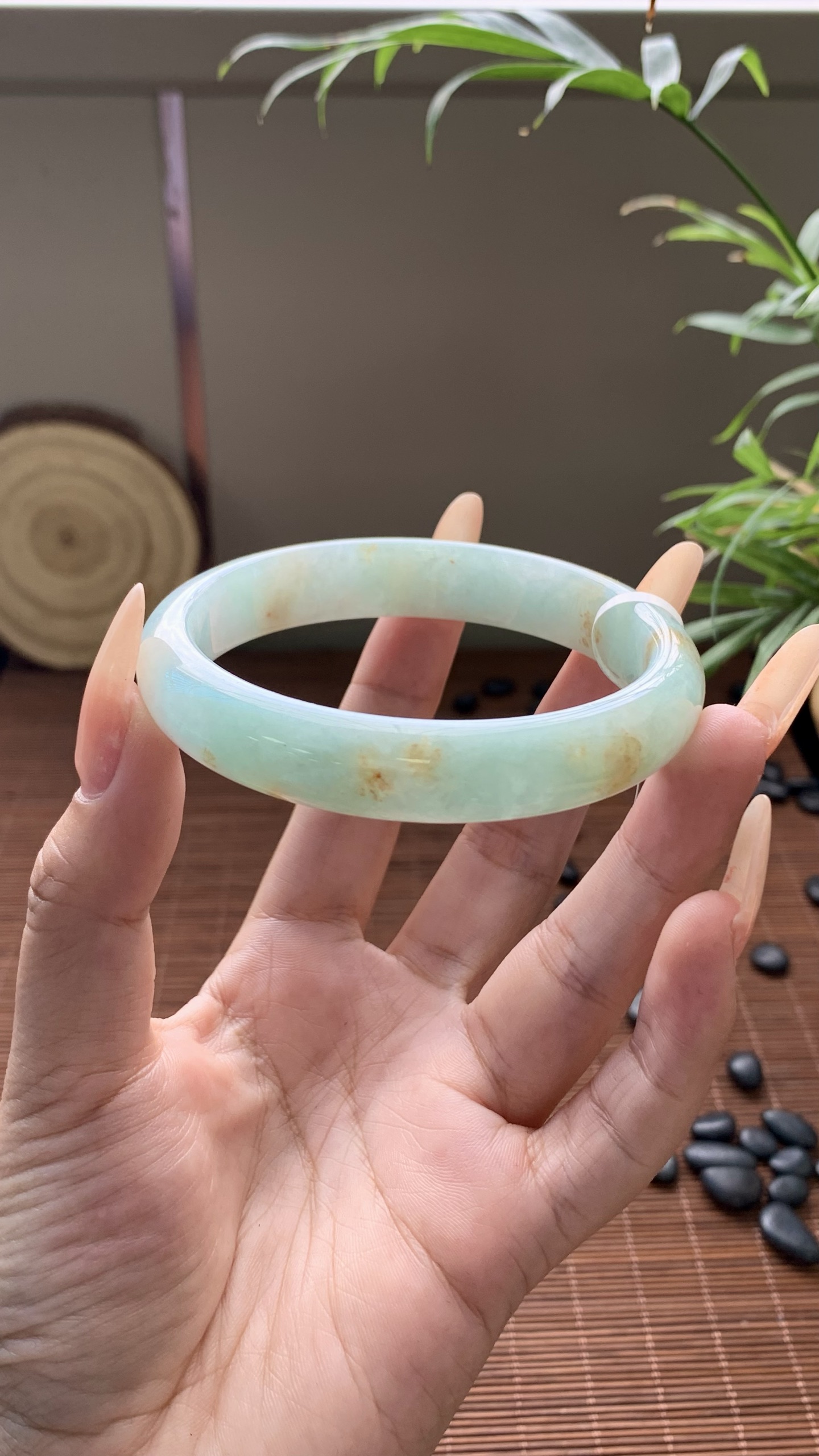 果绿洒金正圈成品 HYY-8929 ⭕️60-12.5-7.5