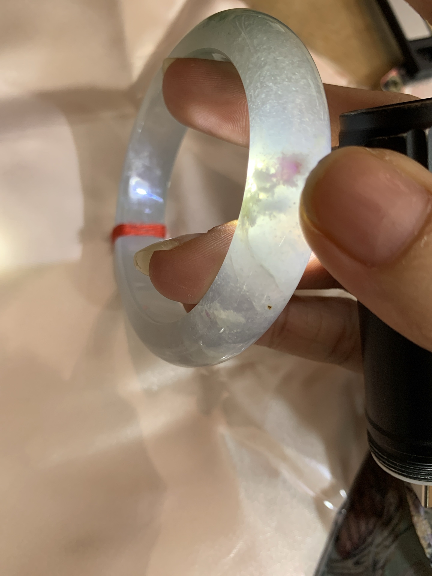 冰飘花正圈, 0822-HN1392, 打灯多处细纹