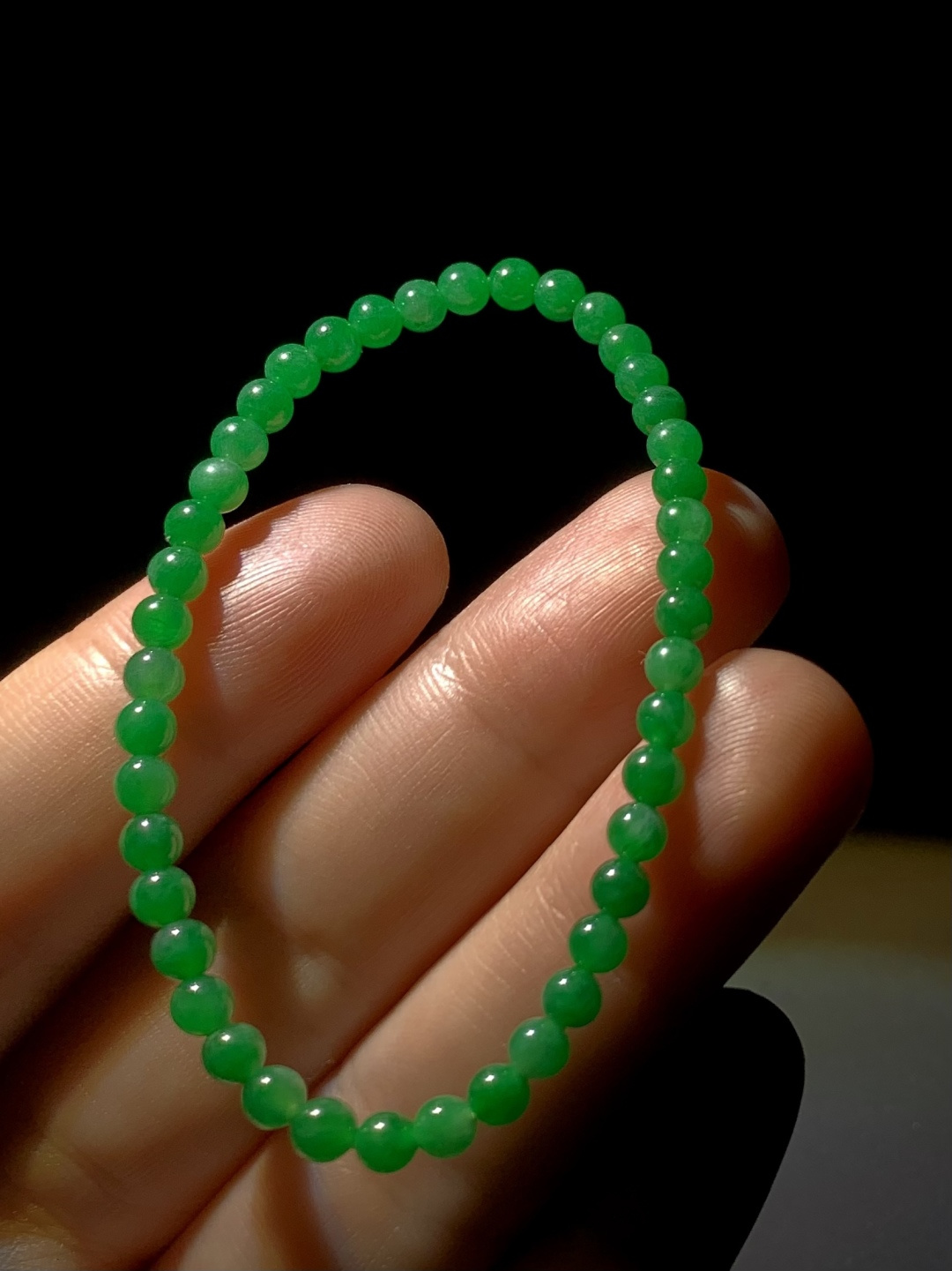 ️ 小米珠，珠子手串手链，直径4mm，43粒，4.32g