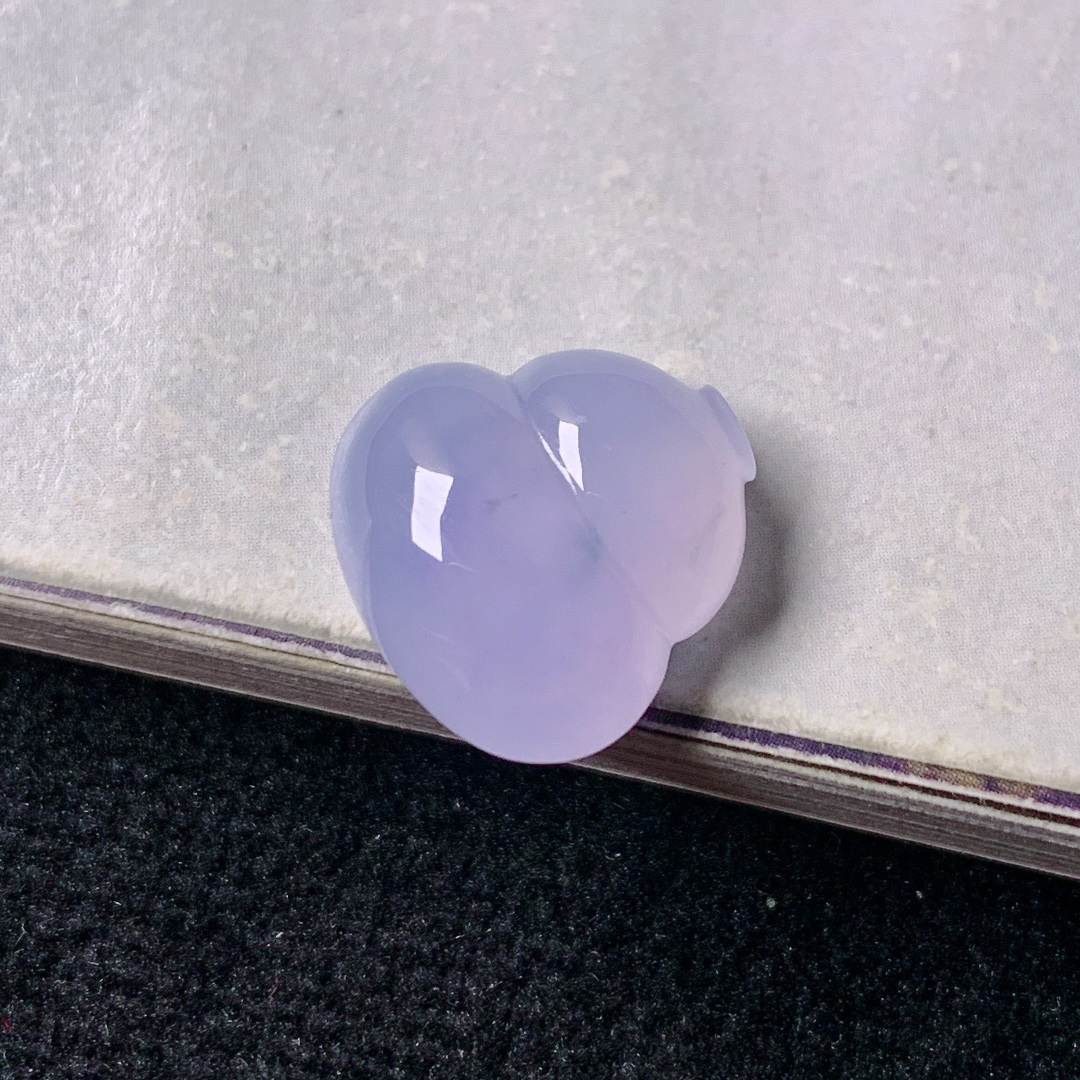 ️冰紫飘花葫芦，色泽浓艳 0822尺寸13.8*14.5*6.3