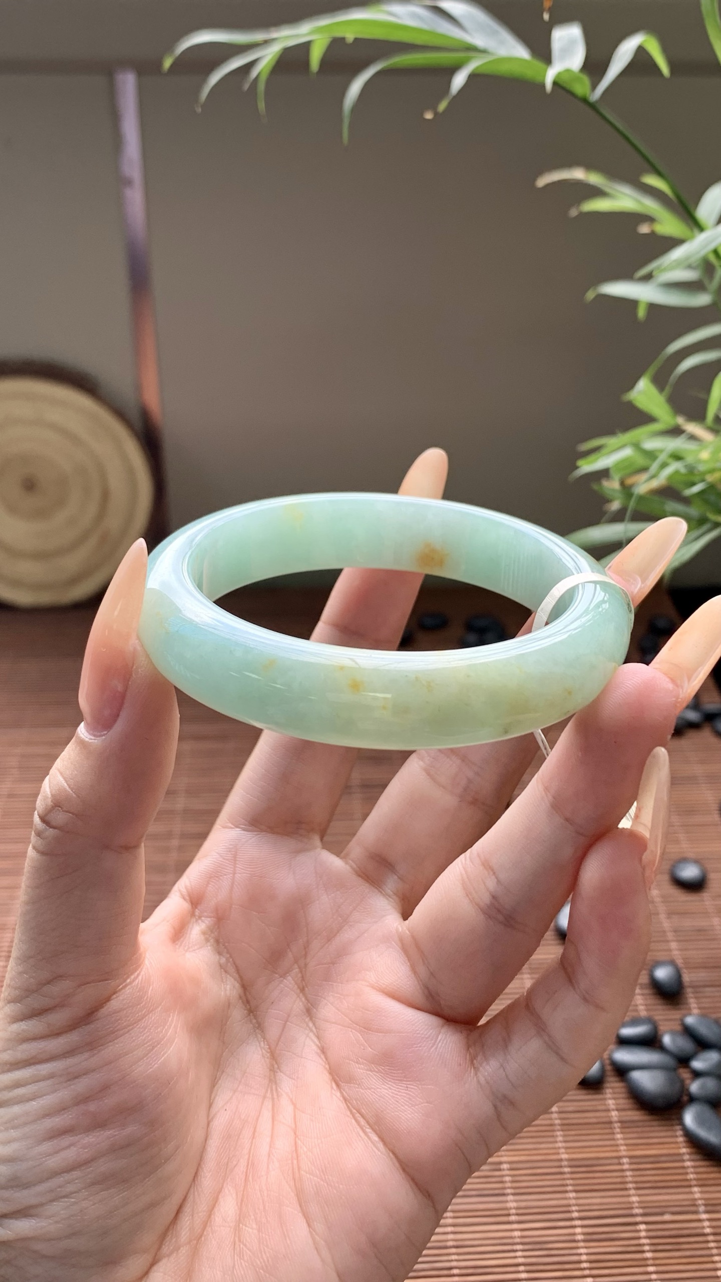 果绿洒金正圈成品 HYY-8842 ⭕️55-13-9