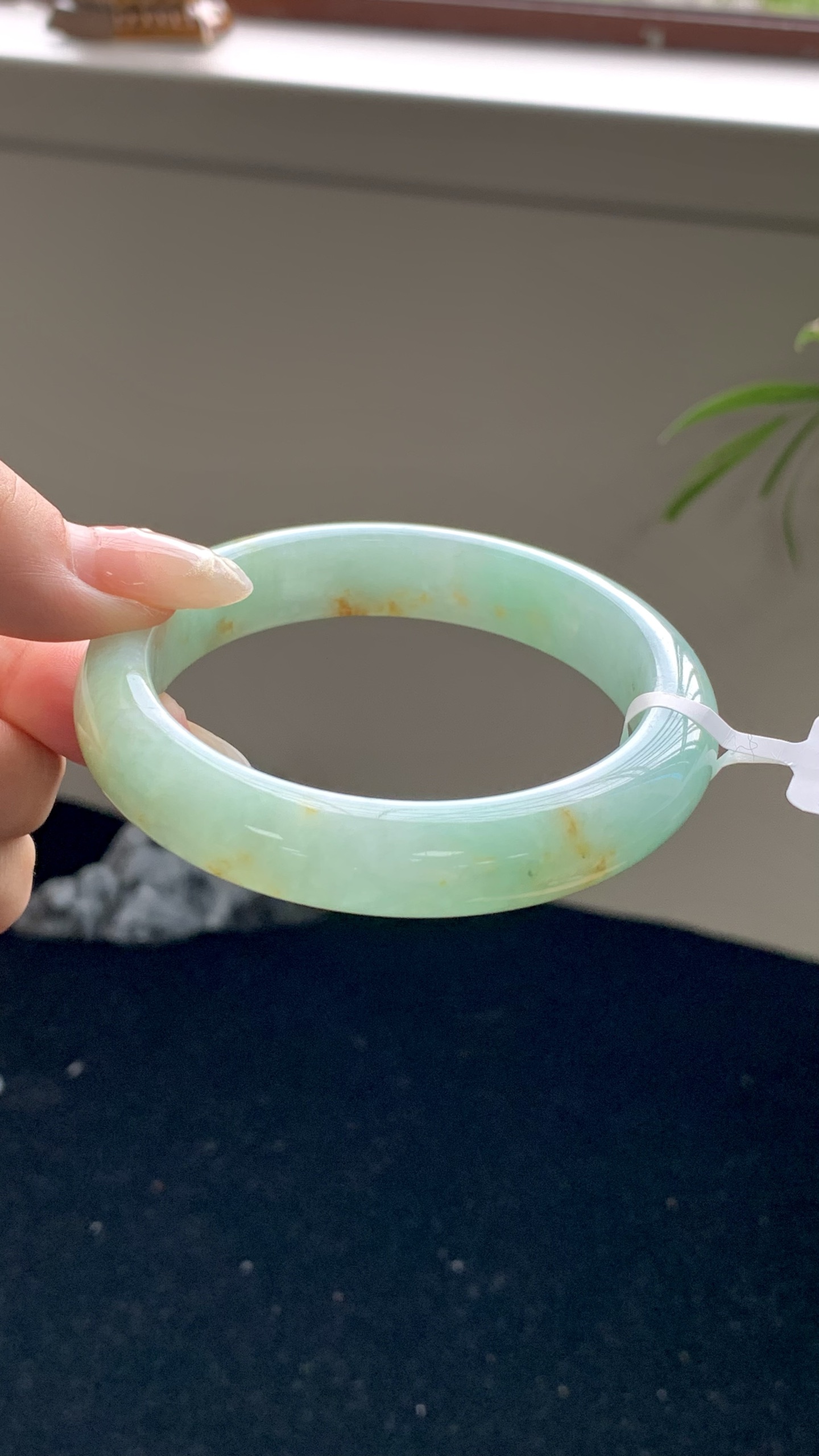 果绿洒金正圈成品,HYY-8358,55.5-12-8
