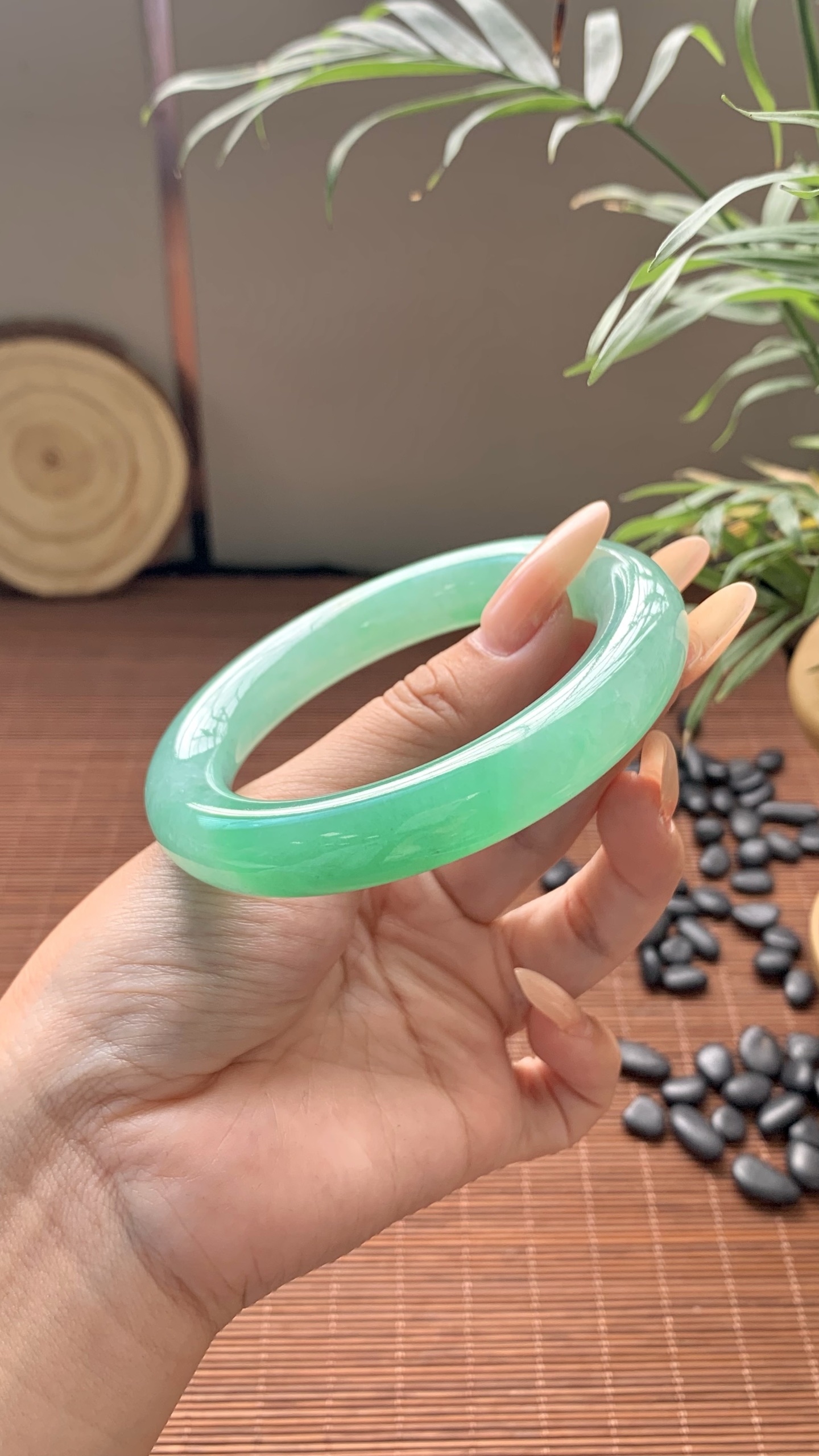 阳绿圆条成品 HYY-9670 ⭕️57-12-12