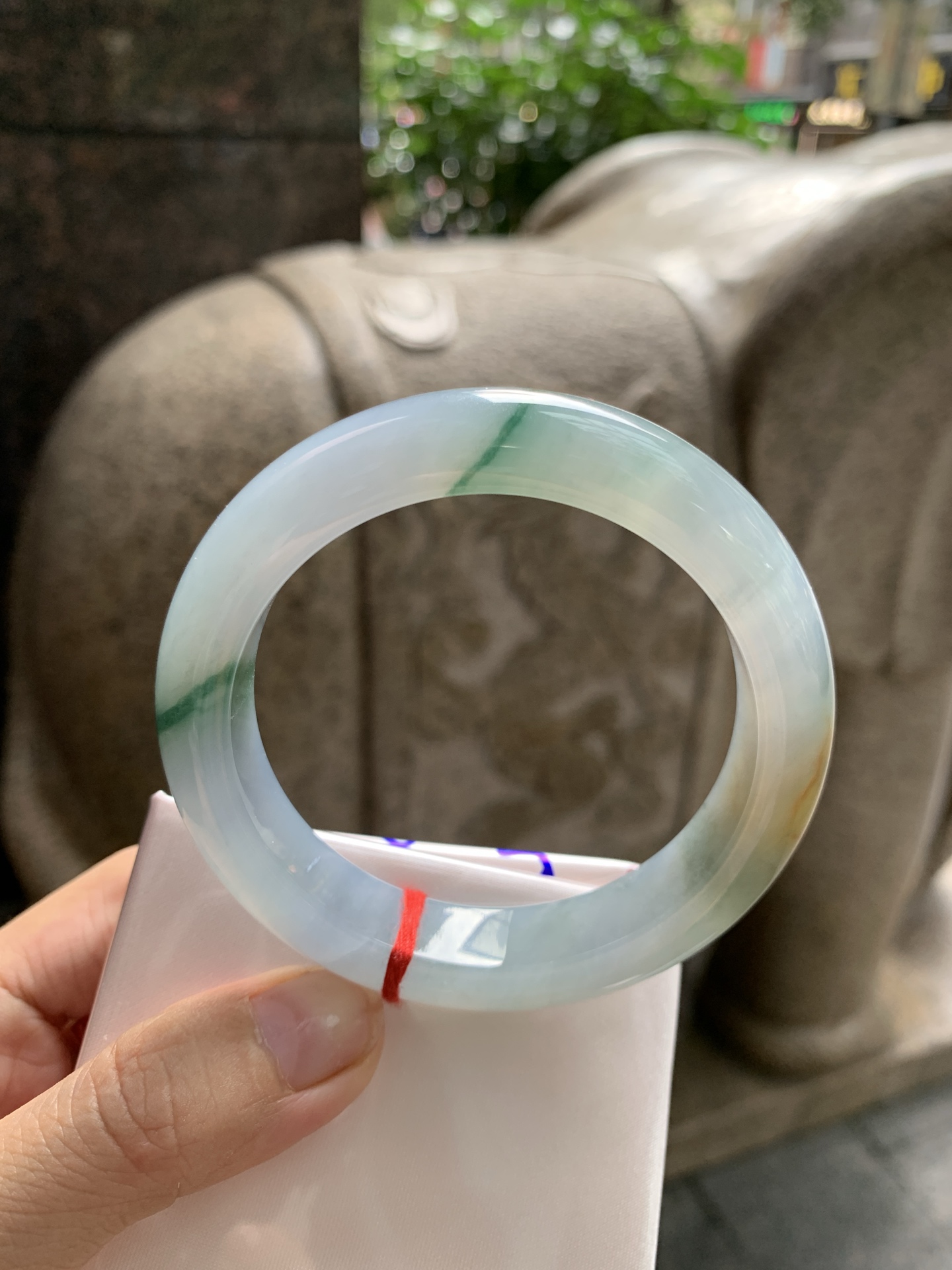 黄翡飘花正圈,打灯细纹