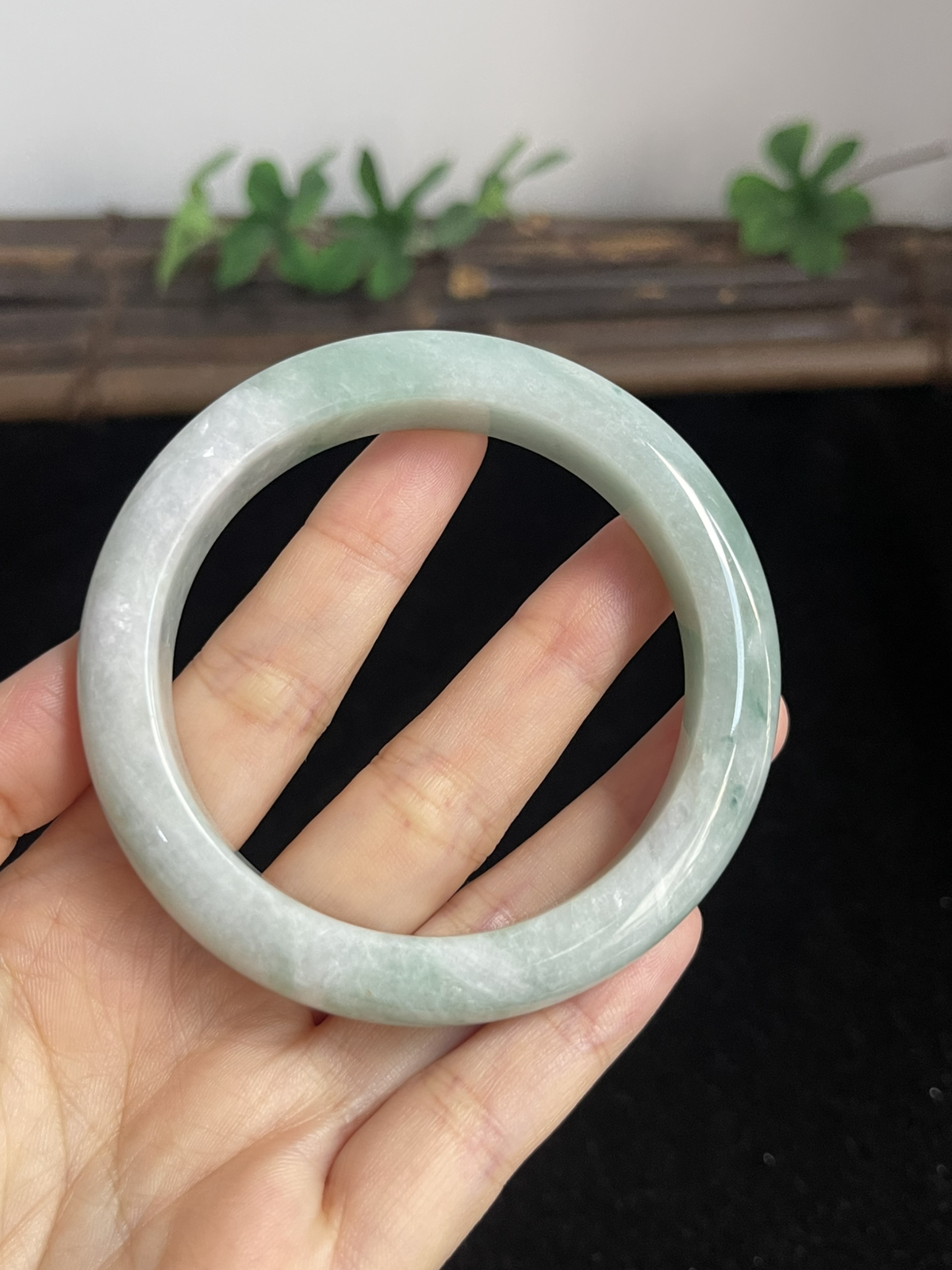 正圈56.5圈口，翡翠手镯