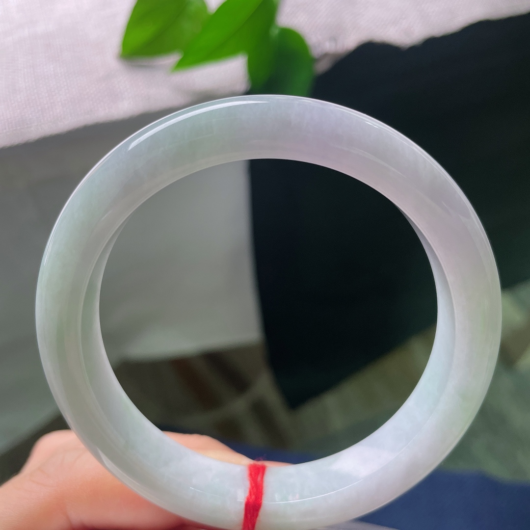 春彩正圈，水润细腻，大圈口，素雅大方，贵气，一点皮纹不显，ss57852