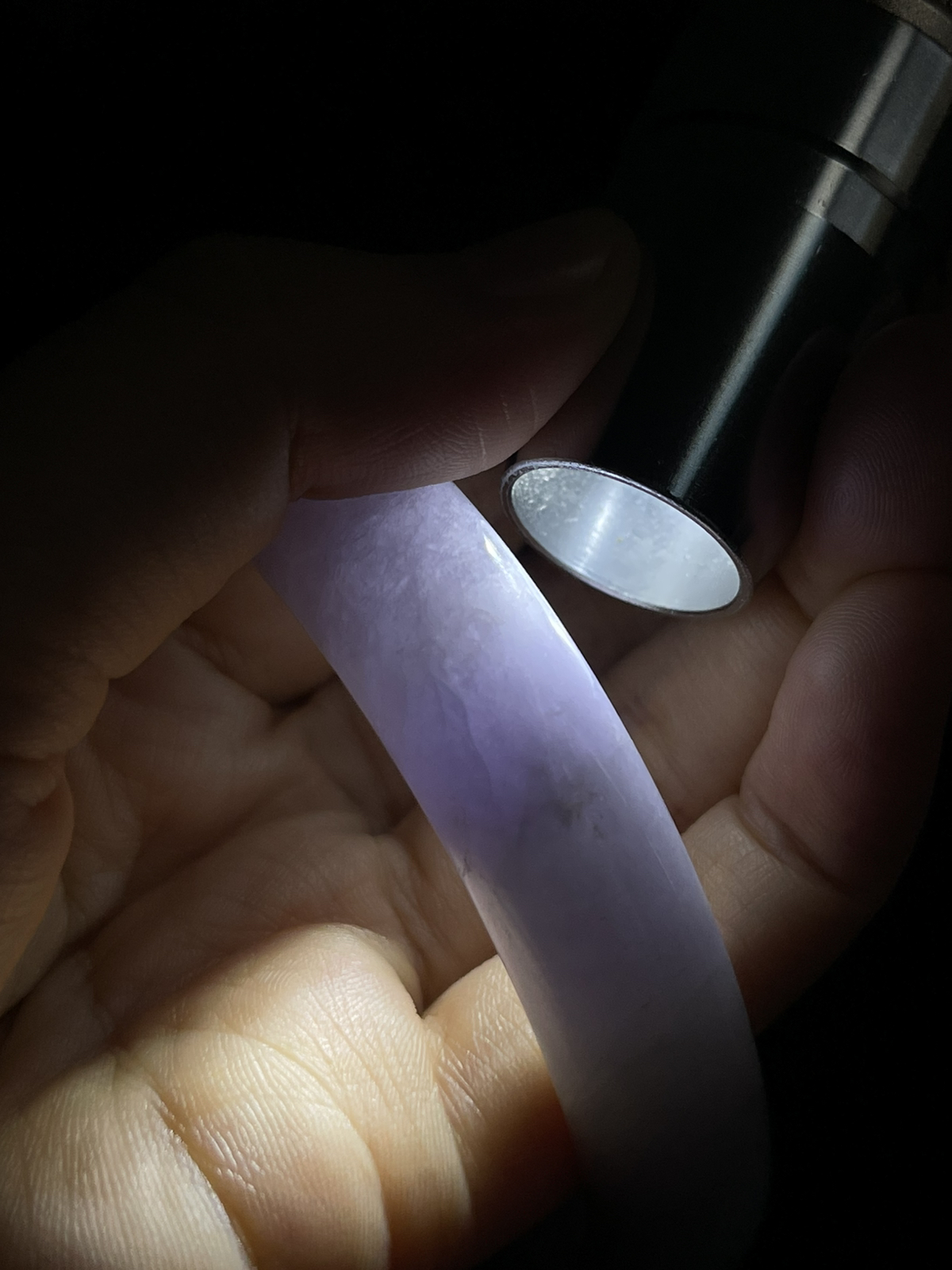 正圈58.7圈口，翡翠手镯