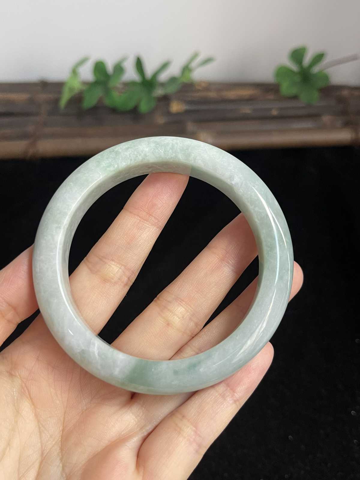 正圈56.5圈口，翡翠手镯