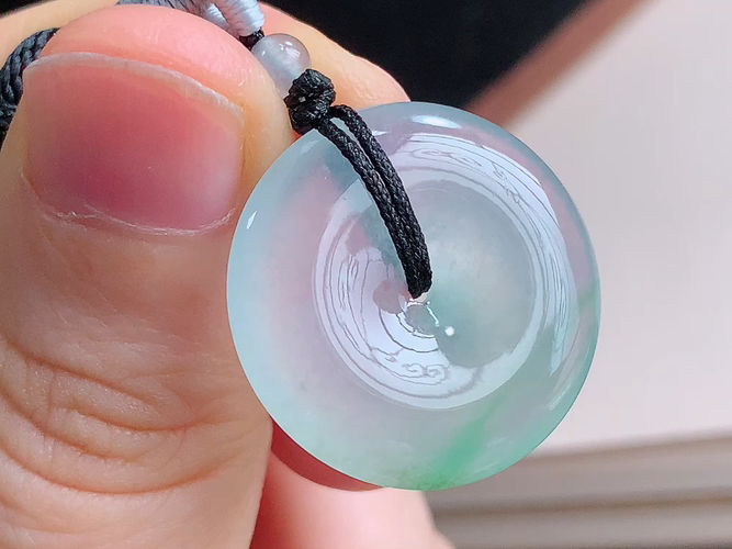 ️ 平安扣，尺寸23.0-4.7mm，包A附证书