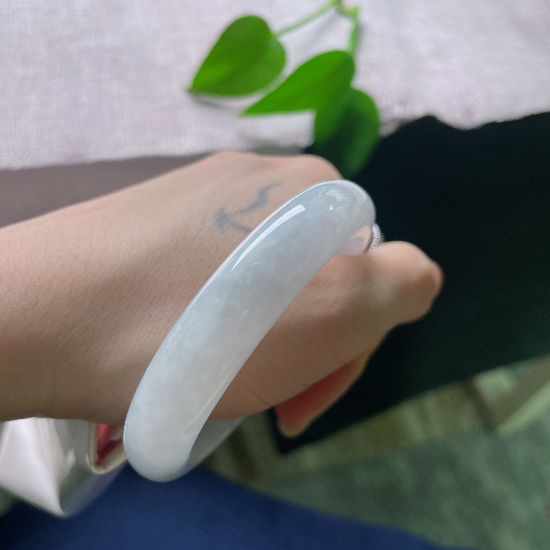 53.8/12.2/8淡紫正圈，冰润细腻，清爽干净，清雅，皮纹，ss57793