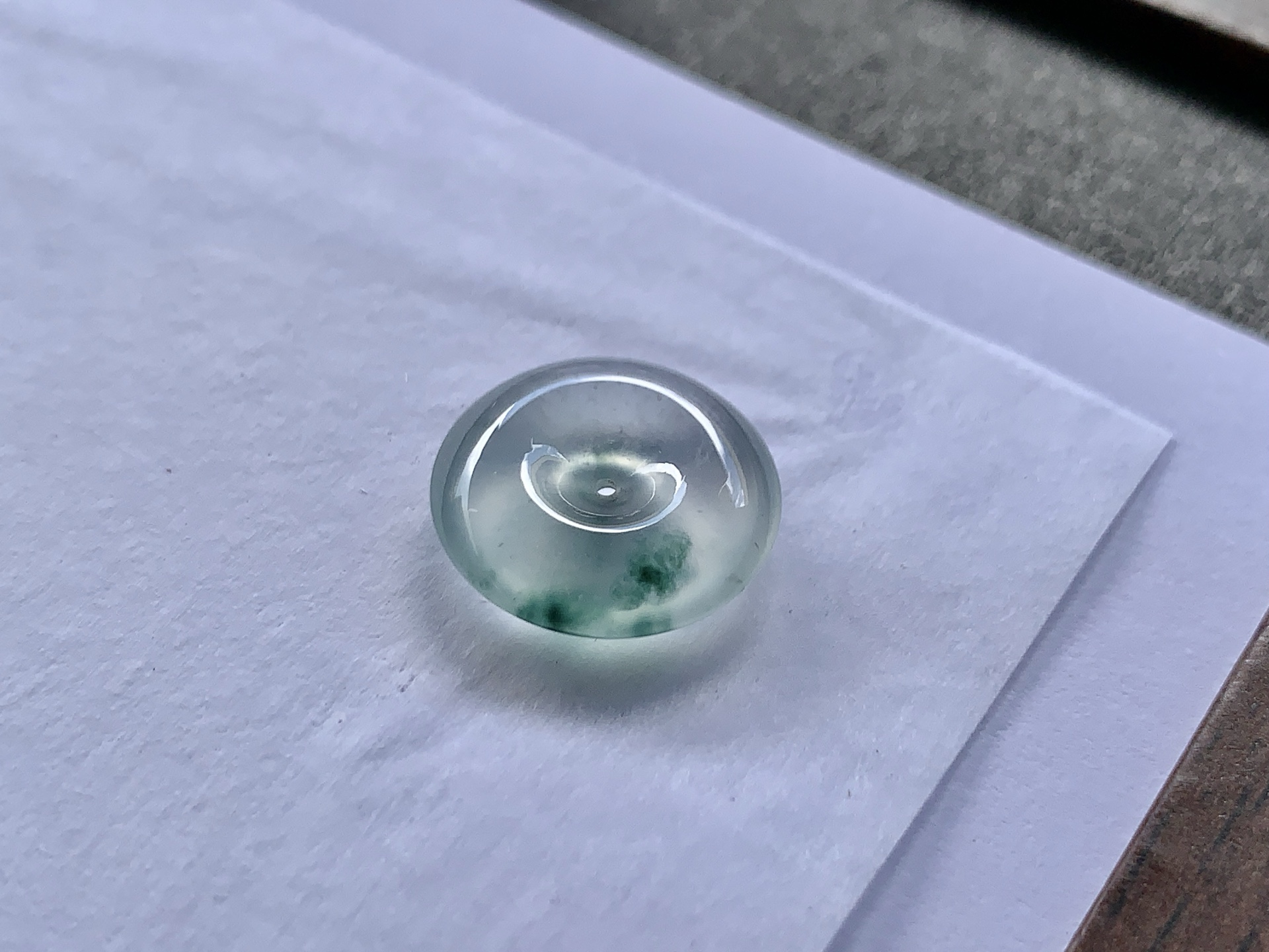 ️ 飘彩平安扣 尺寸：16×5