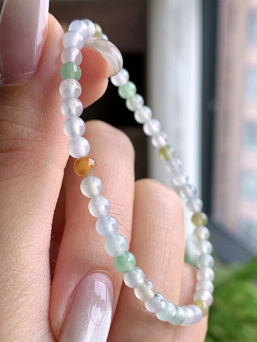 冰多宝手串圆珠子手串,性比高,4mm,4.8克