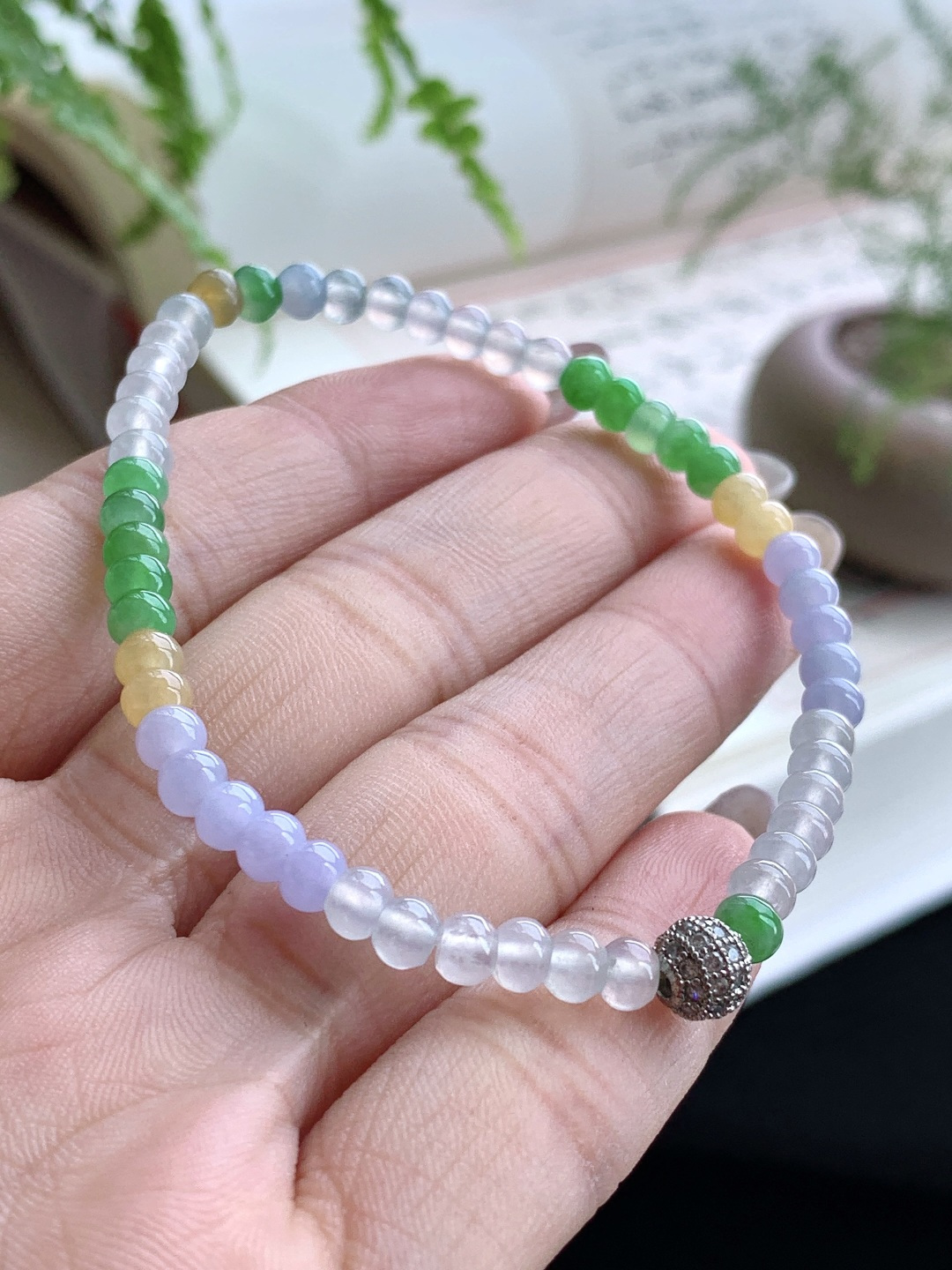 冰多宝手串算盘珠手串,性比高
