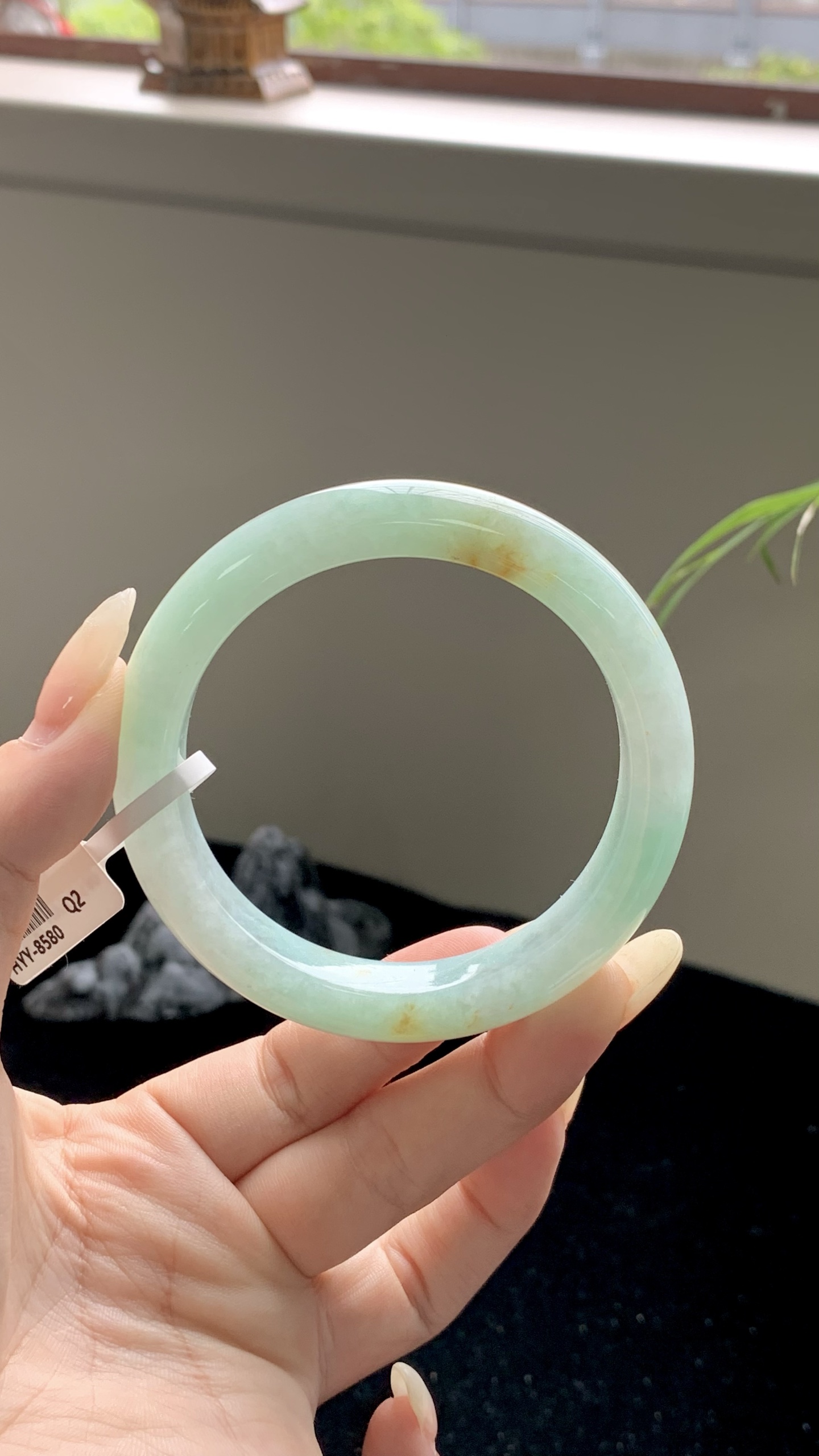 果绿洒金正圈成品 HYY-8580 ⭕️55-11-8