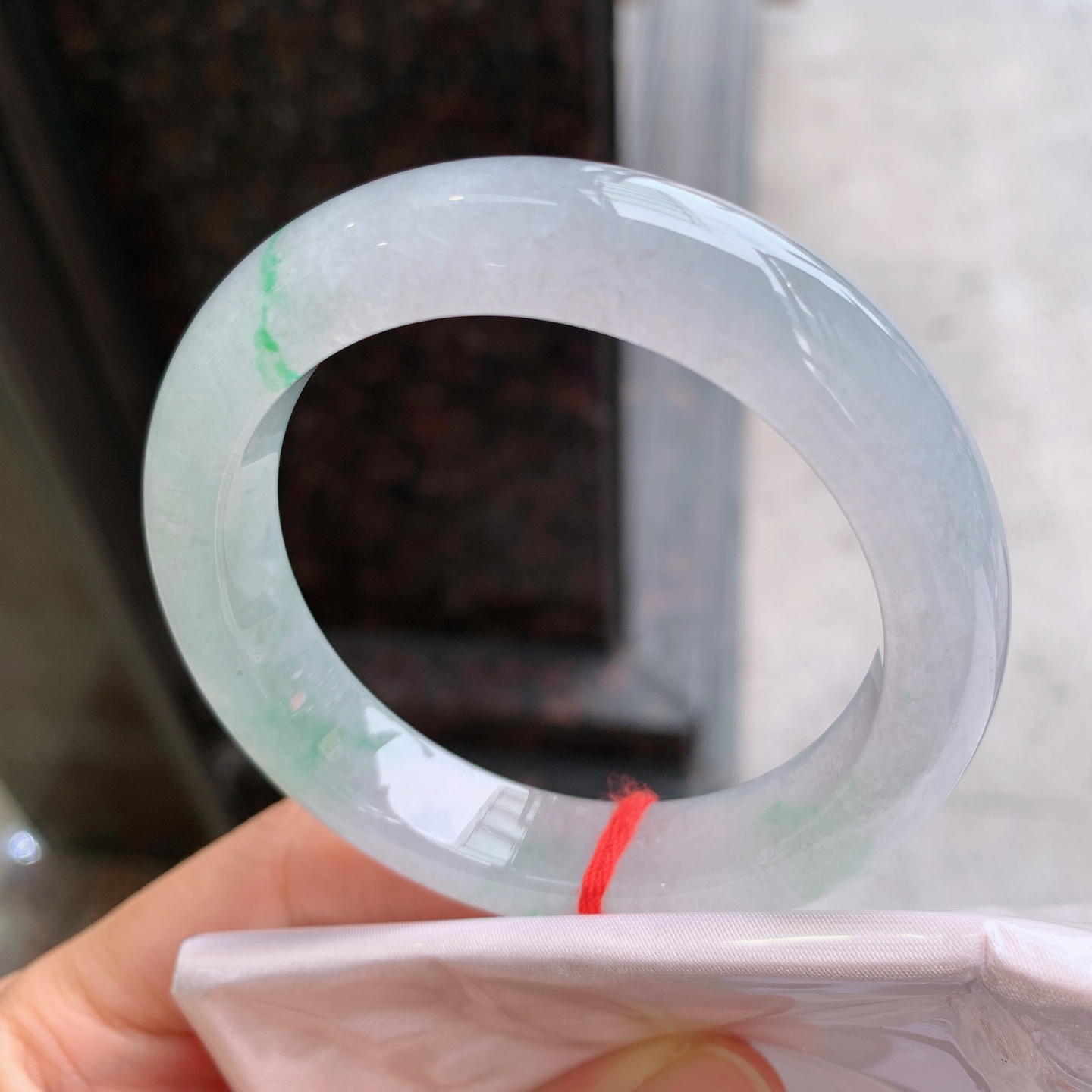 正圈冰飘绿 无裂 版型好