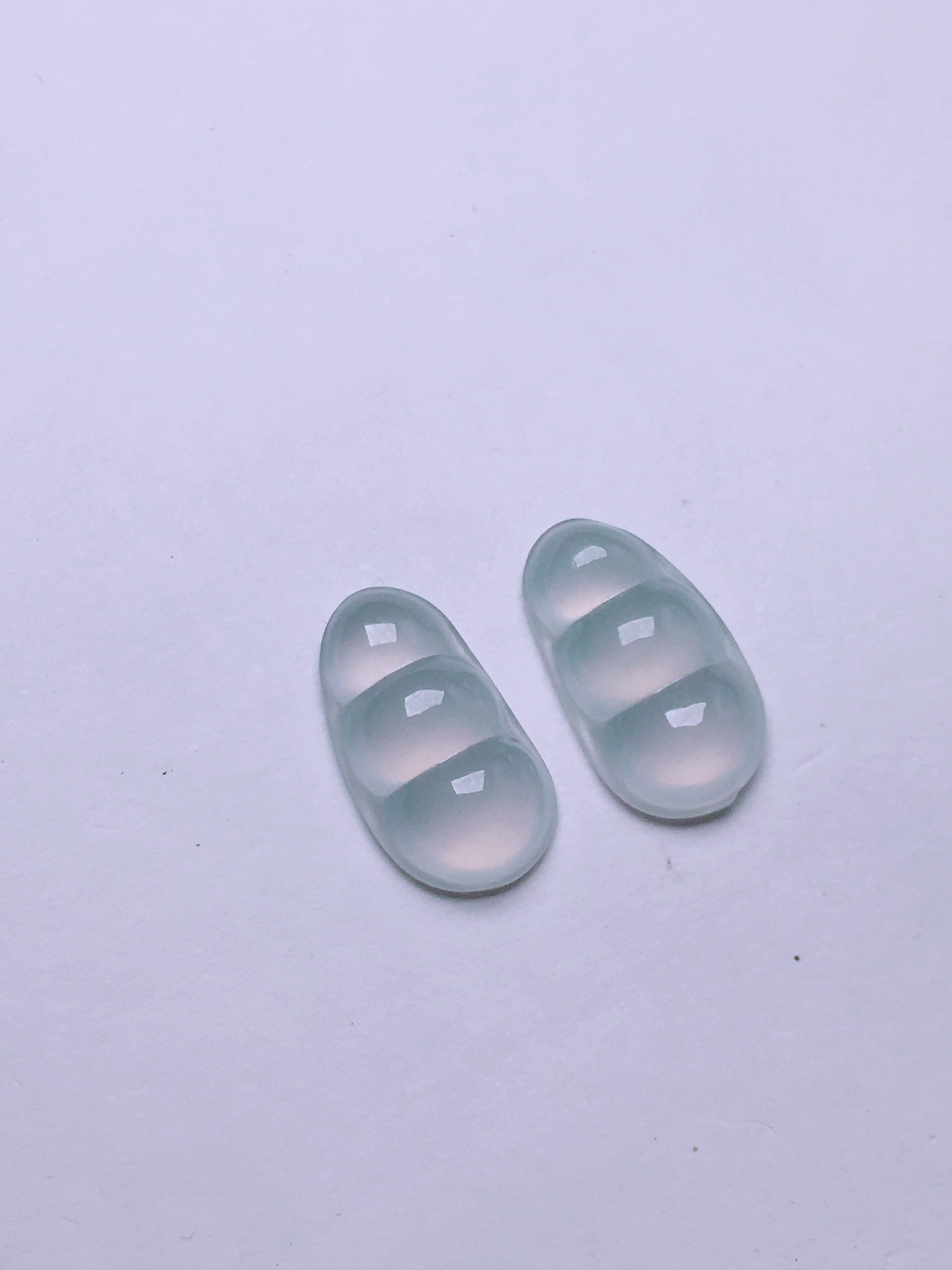高冰福豆，晶莹剔透，新颖时尚，品相，16/9/4.4