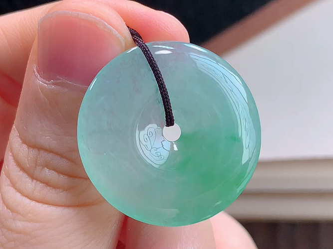 ️ 平安扣，尺寸26.1-3.5mm，包A附证书