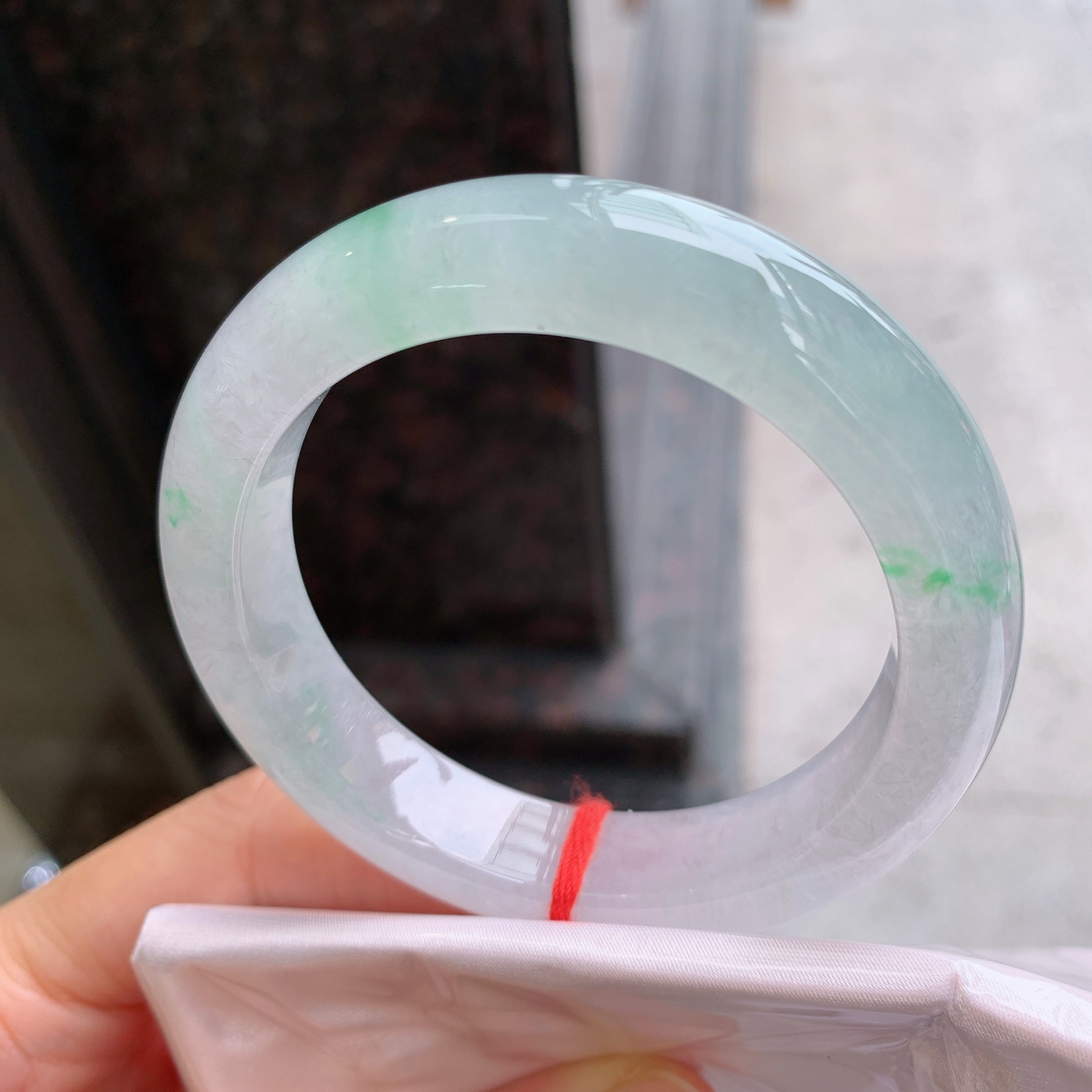 正圈冰飘绿 无裂 版型好