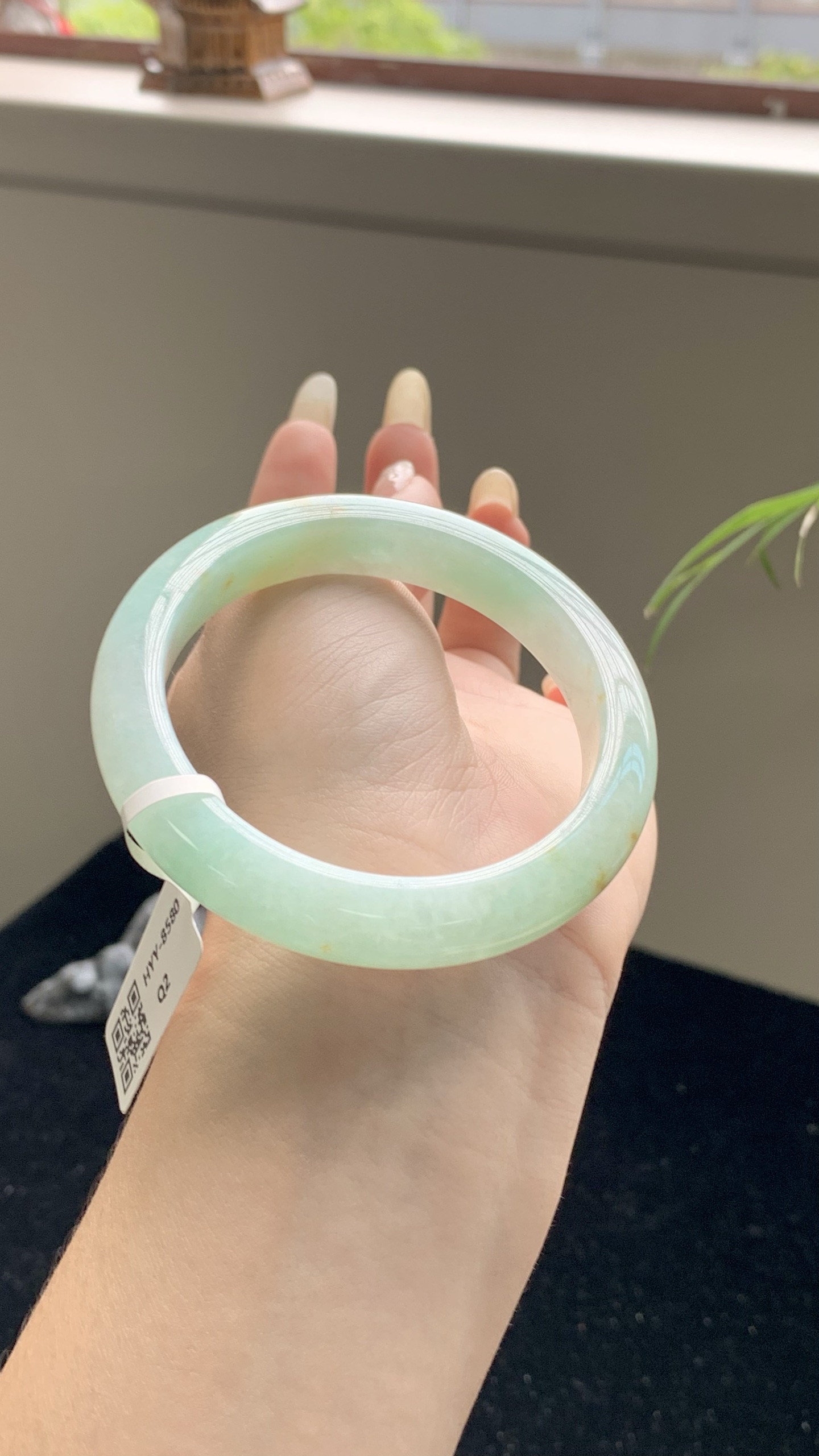 果绿洒金正圈成品 HYY-8580 ⭕️55-11-8