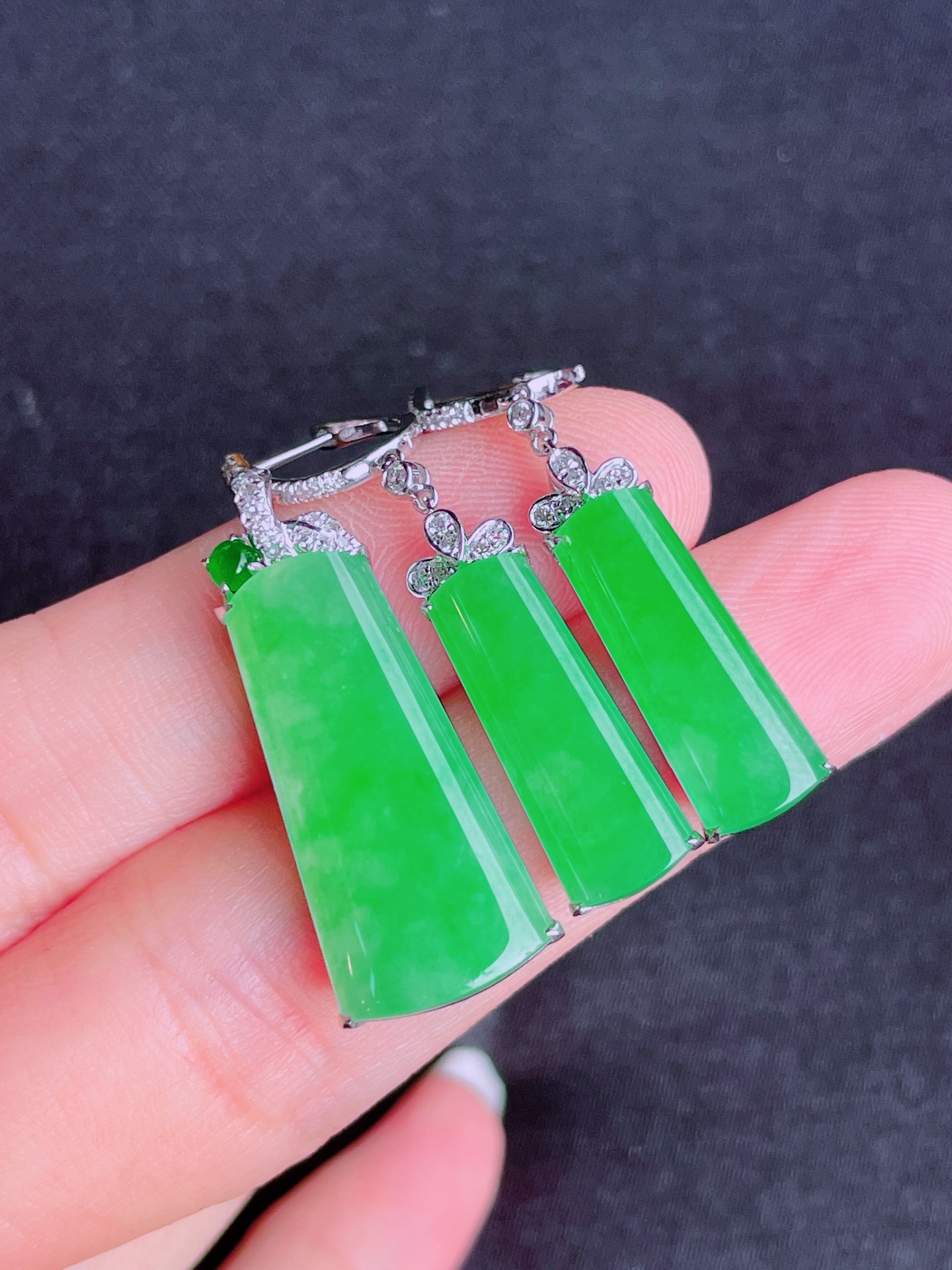 高冰绿无事牌套装，晶莹剔透，新颖时尚，品相，19-8-3