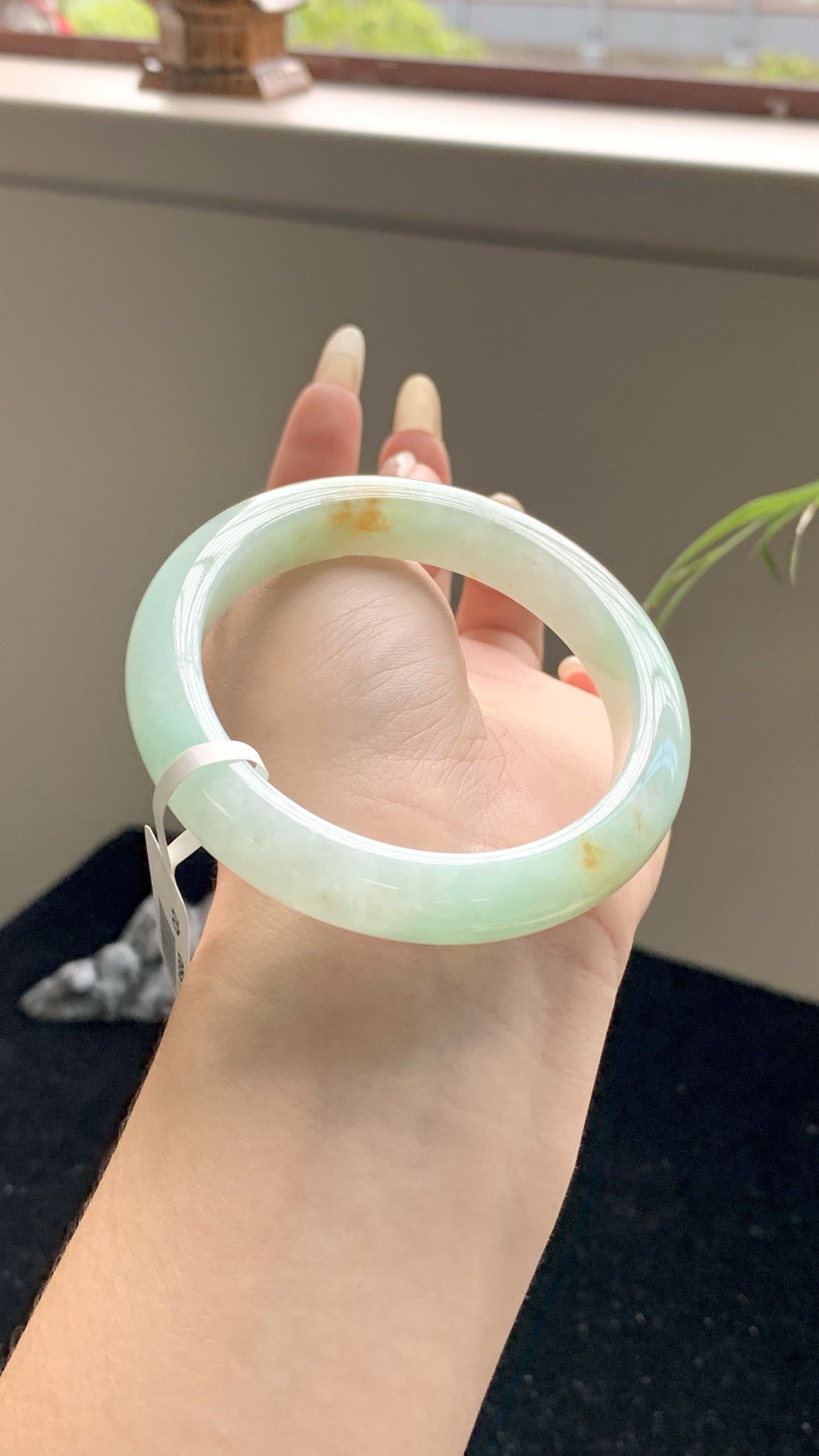果绿洒金正圈成品 HYY-8580 ⭕️55-11-8