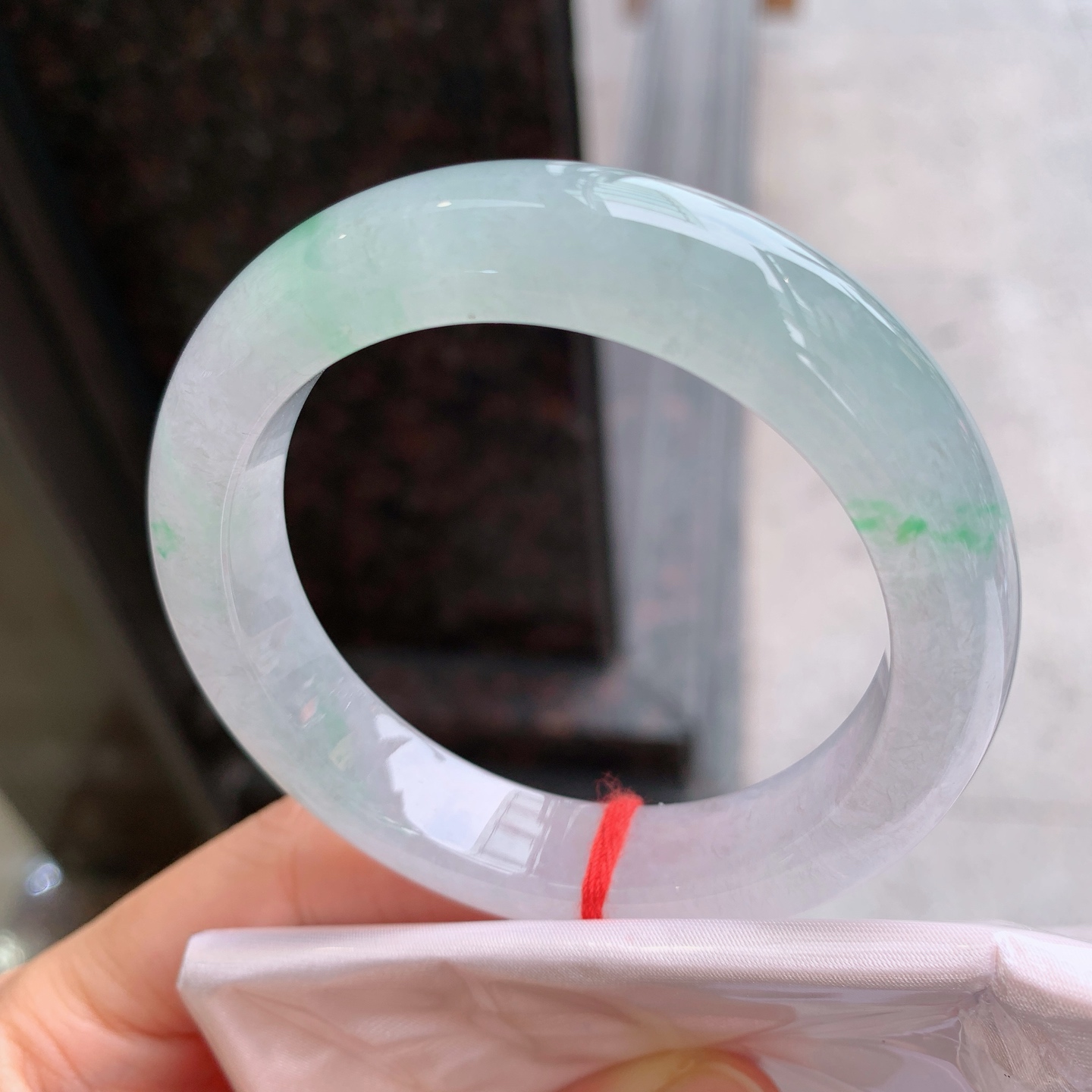 正圈冰飘绿 无裂 版型好