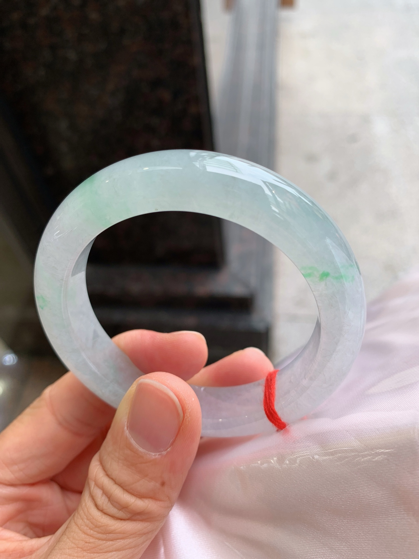 正圈冰飘绿 无裂 版型好