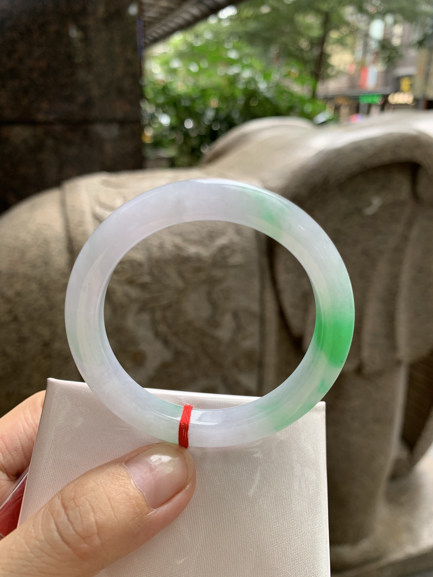 白底青正圈,0824-605-63,打灯棉线