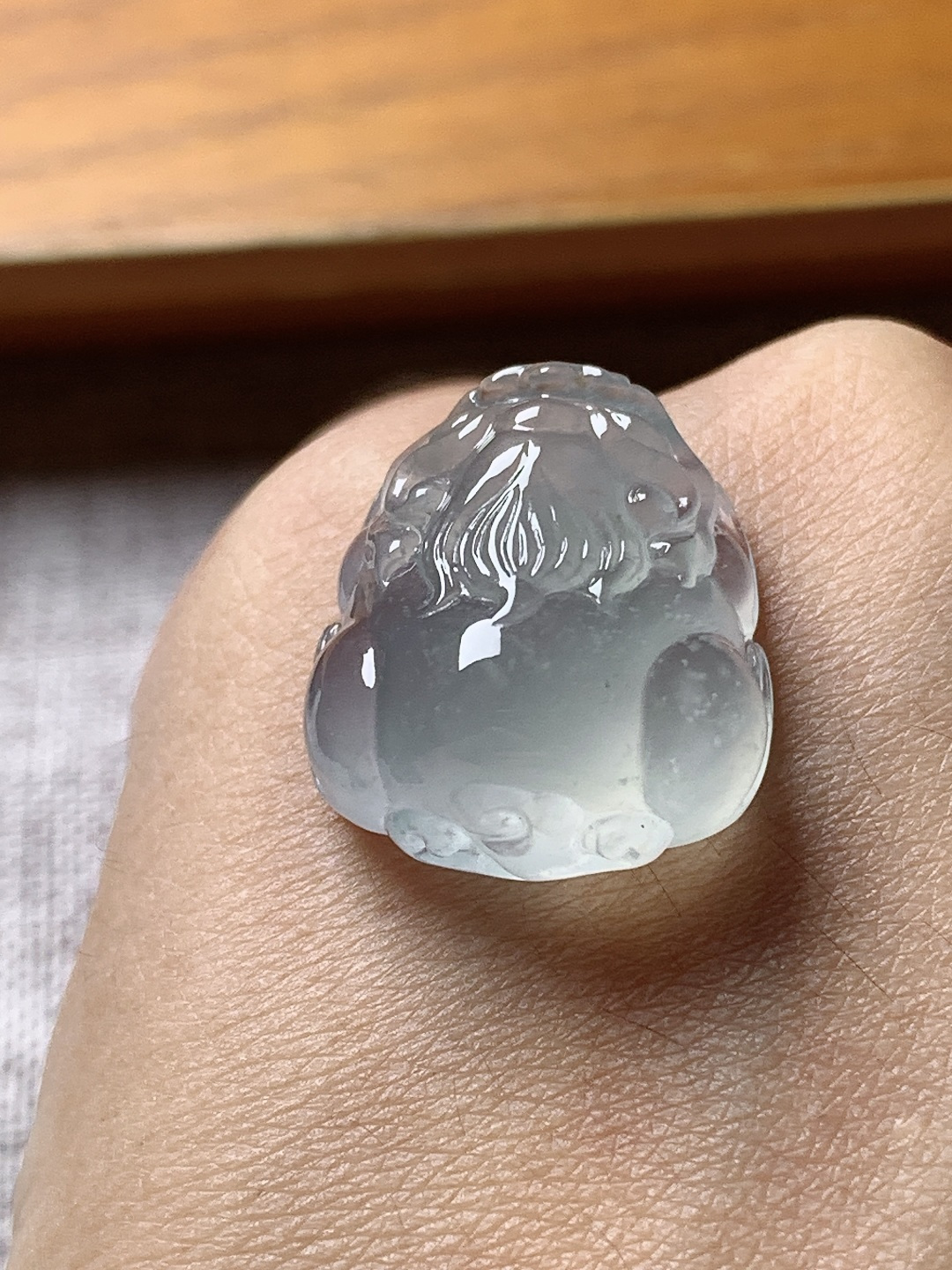 ️冰种貔貅，水润种老，0824 尺寸18.2*16.9*9.2