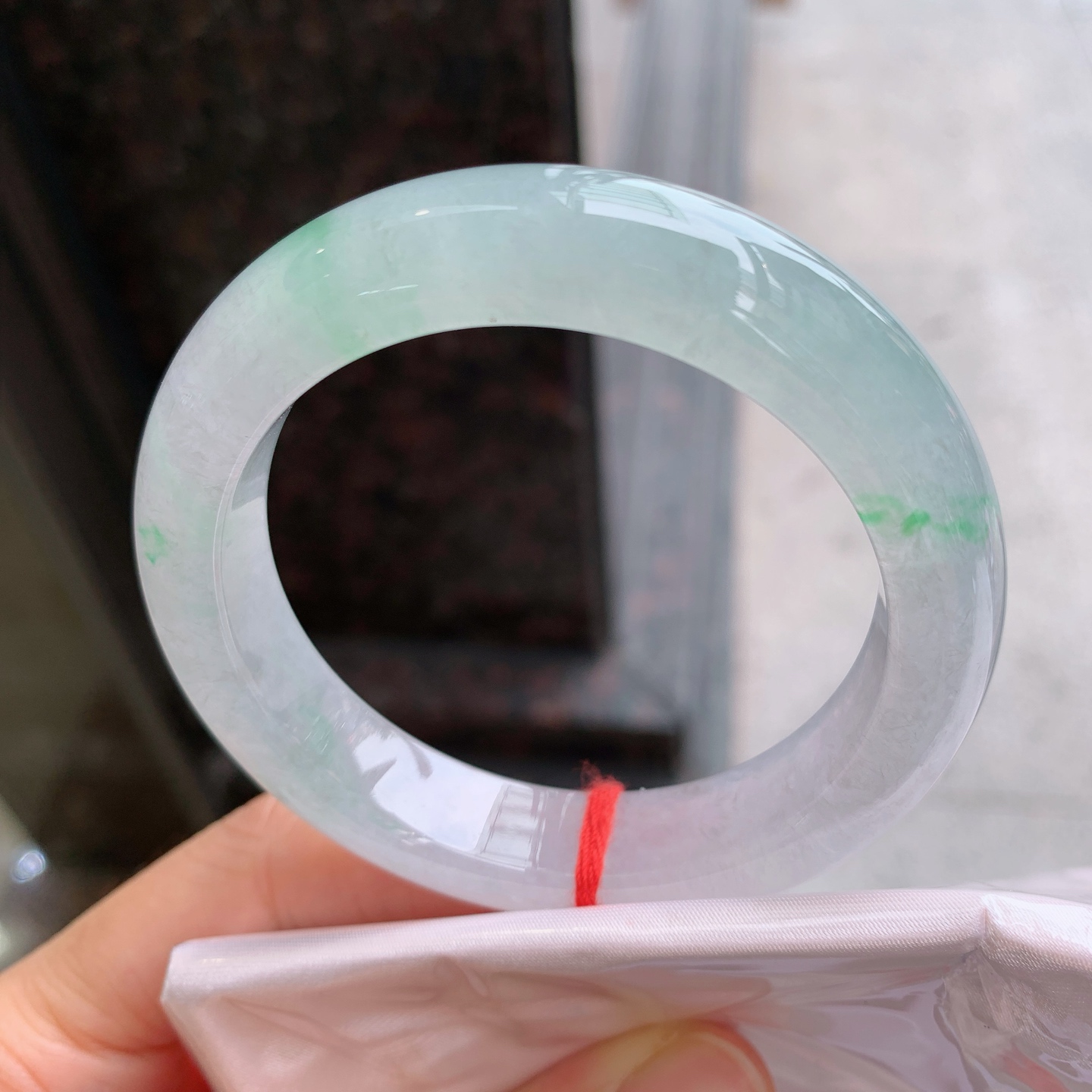 正圈冰飘绿 无裂 版型好
