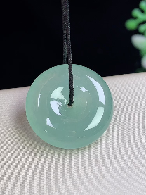 平安扣，无裂，尺寸18.5*5.3mm，D24ayd