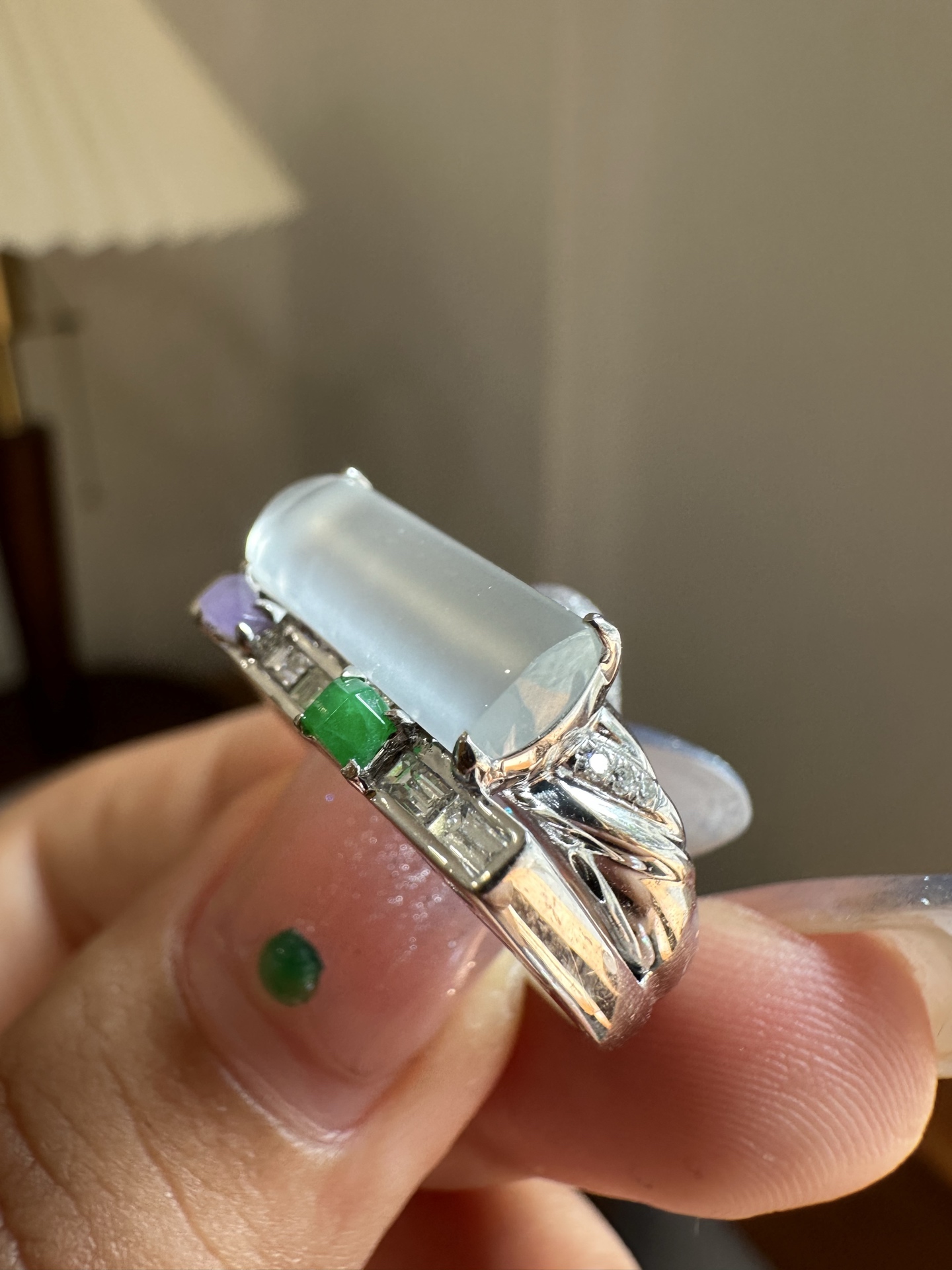设计款马鞍戒指