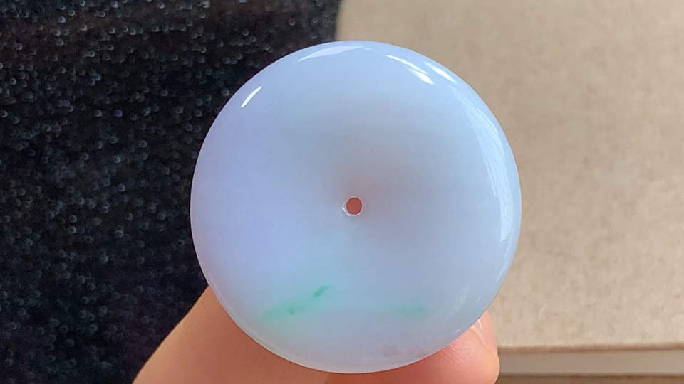 ️ 平安扣，尺寸30.5-5.1mm，包A附证书