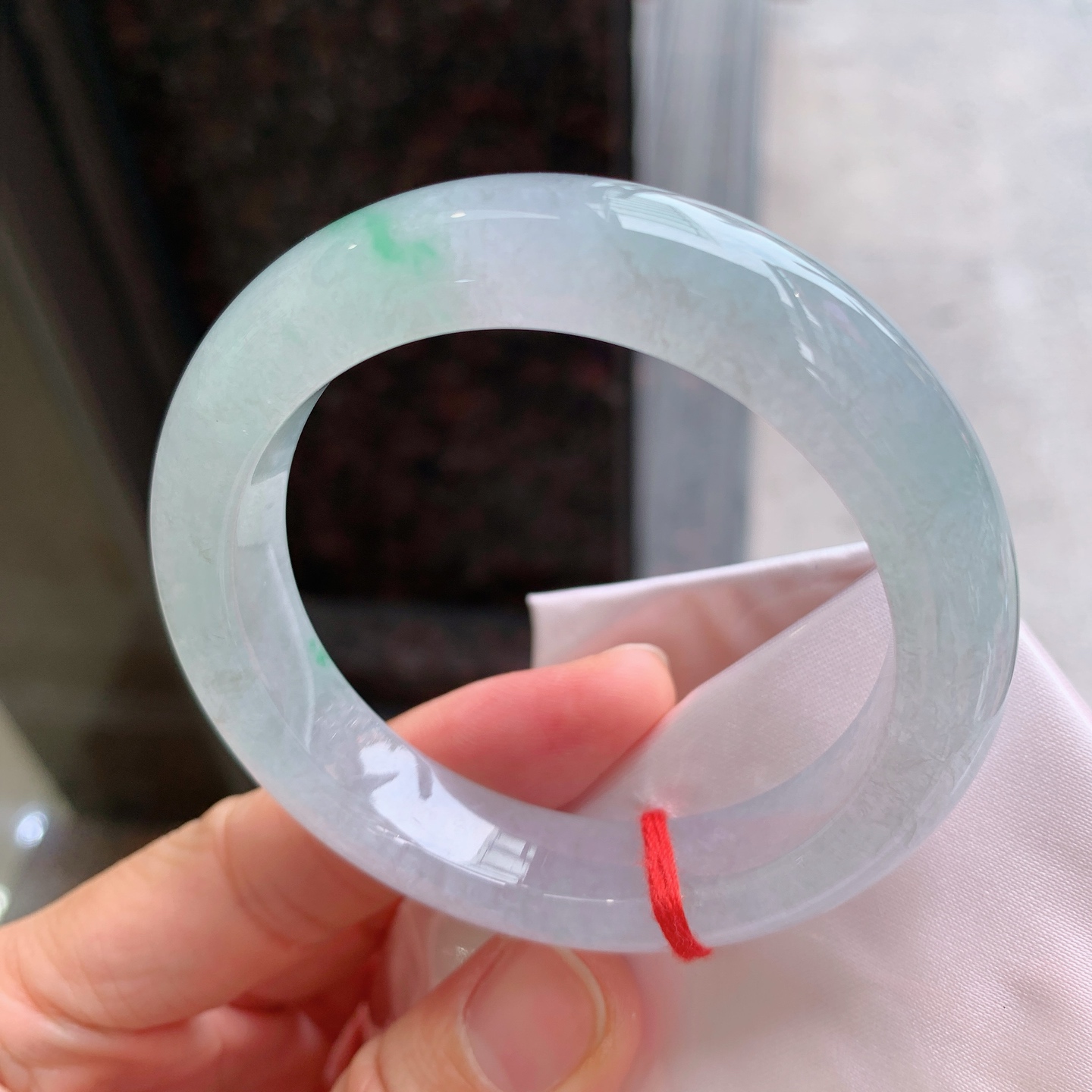 正圈冰飘绿 无裂 版型好