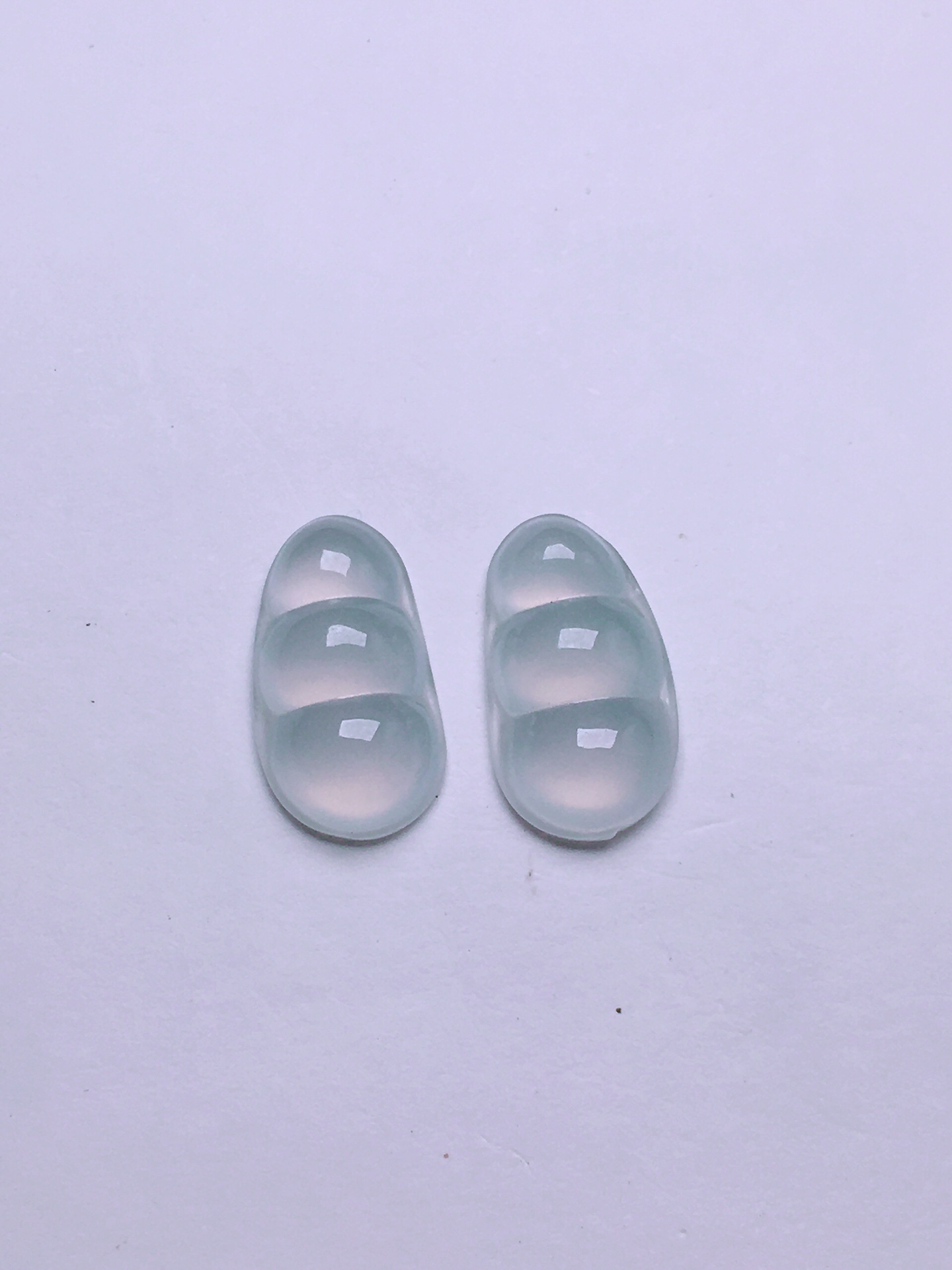 高冰福豆，晶莹剔透，新颖时尚，品相，16/9/4.4