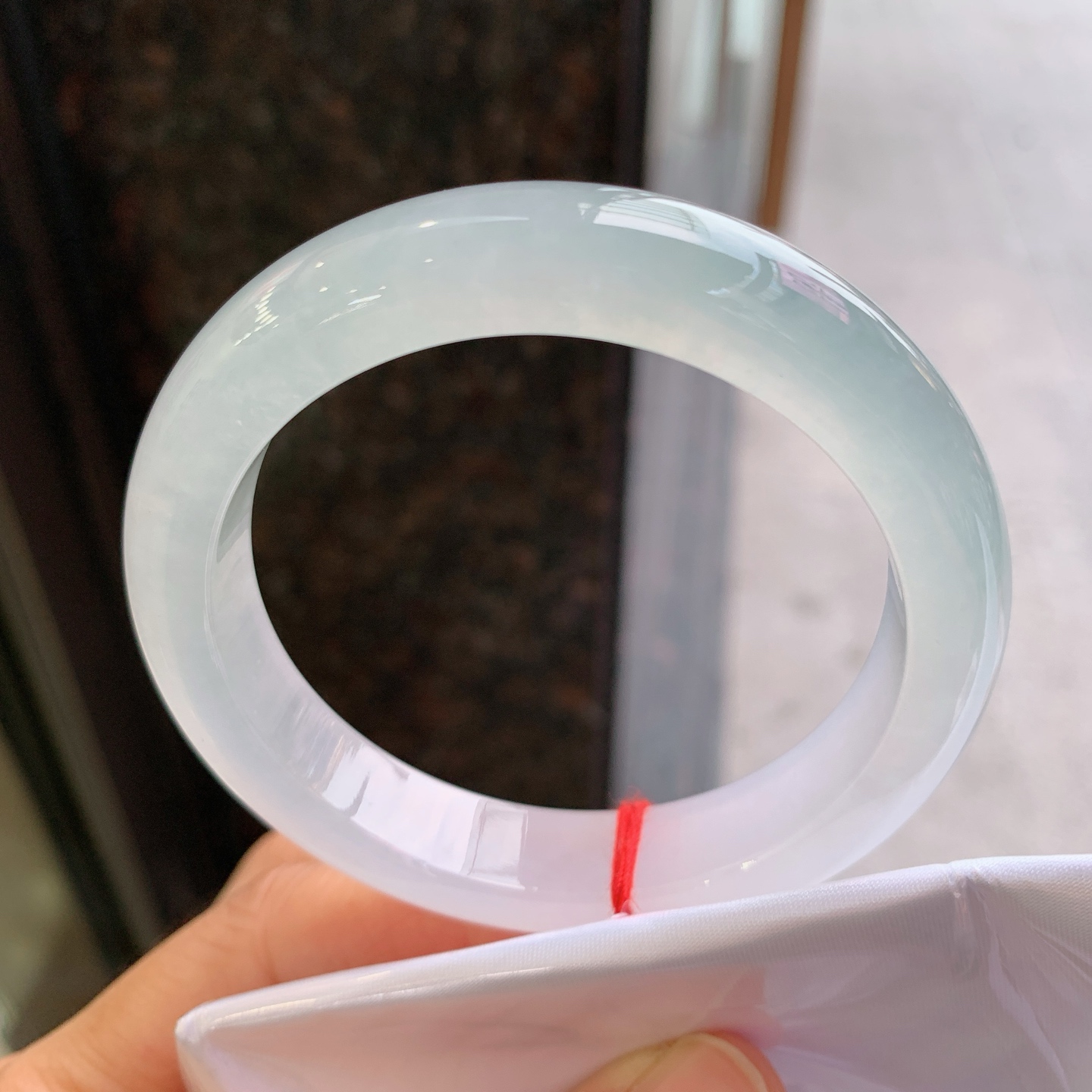 正圈冰镯 无裂 冰润