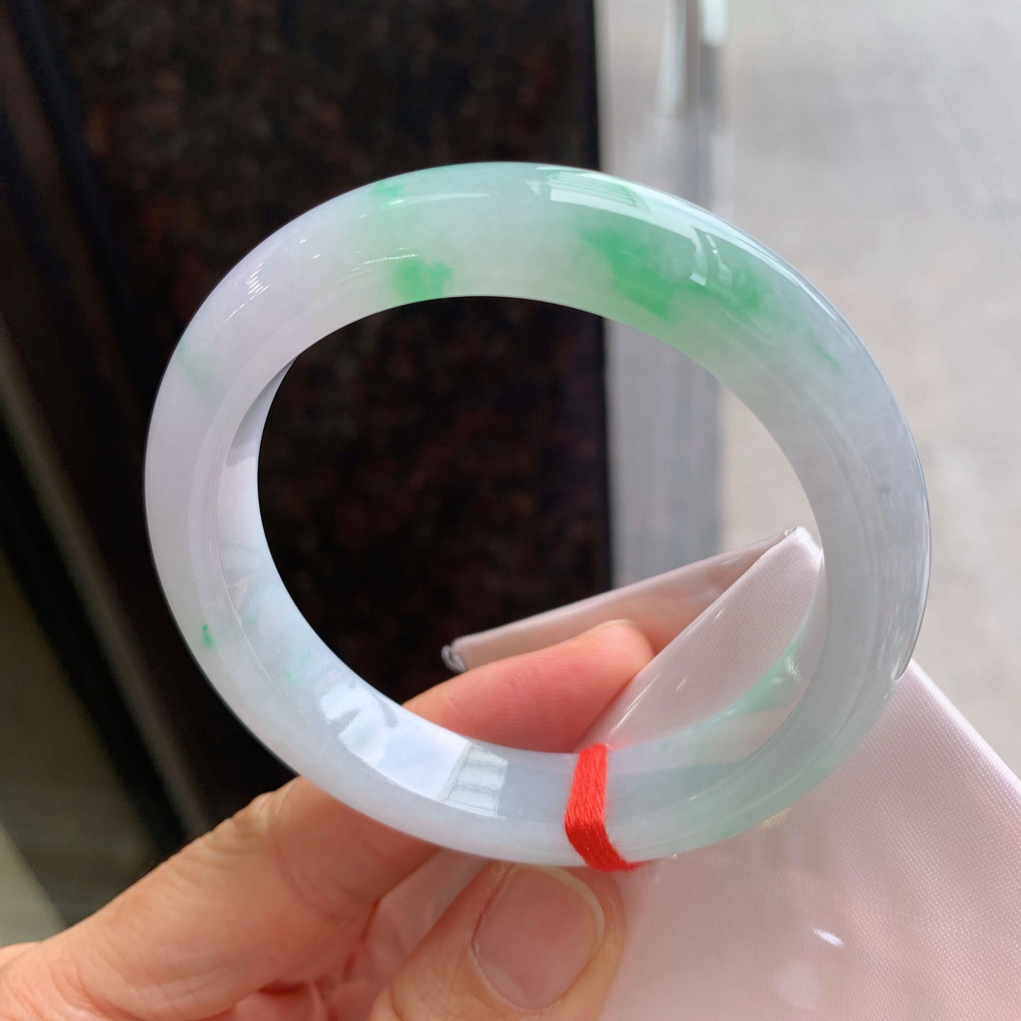 正圈飘绿 无裂, 版型好