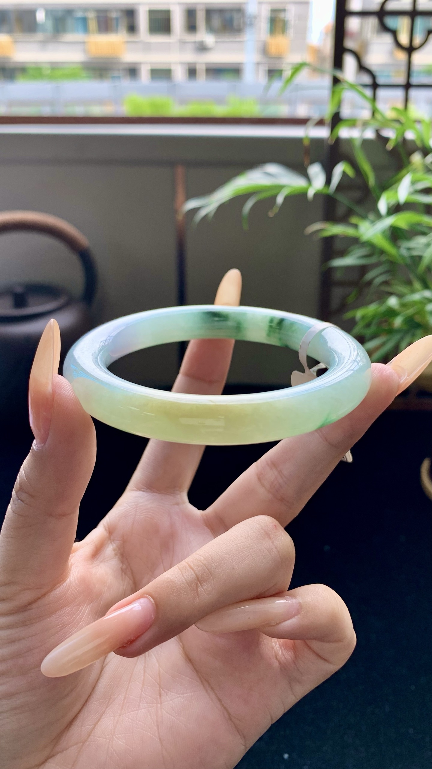 黄翡飘花圆条成品 HYY-4333 ⭕️ 55-10-10