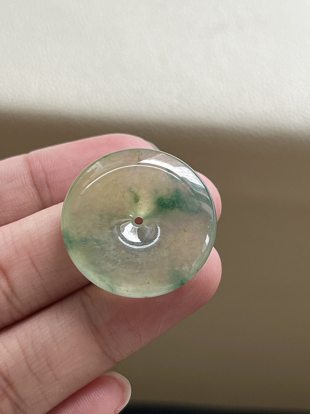 ️【平安扣】飘花灵动，种老细腻形体佳尺寸：25.6*5.7,asd1824