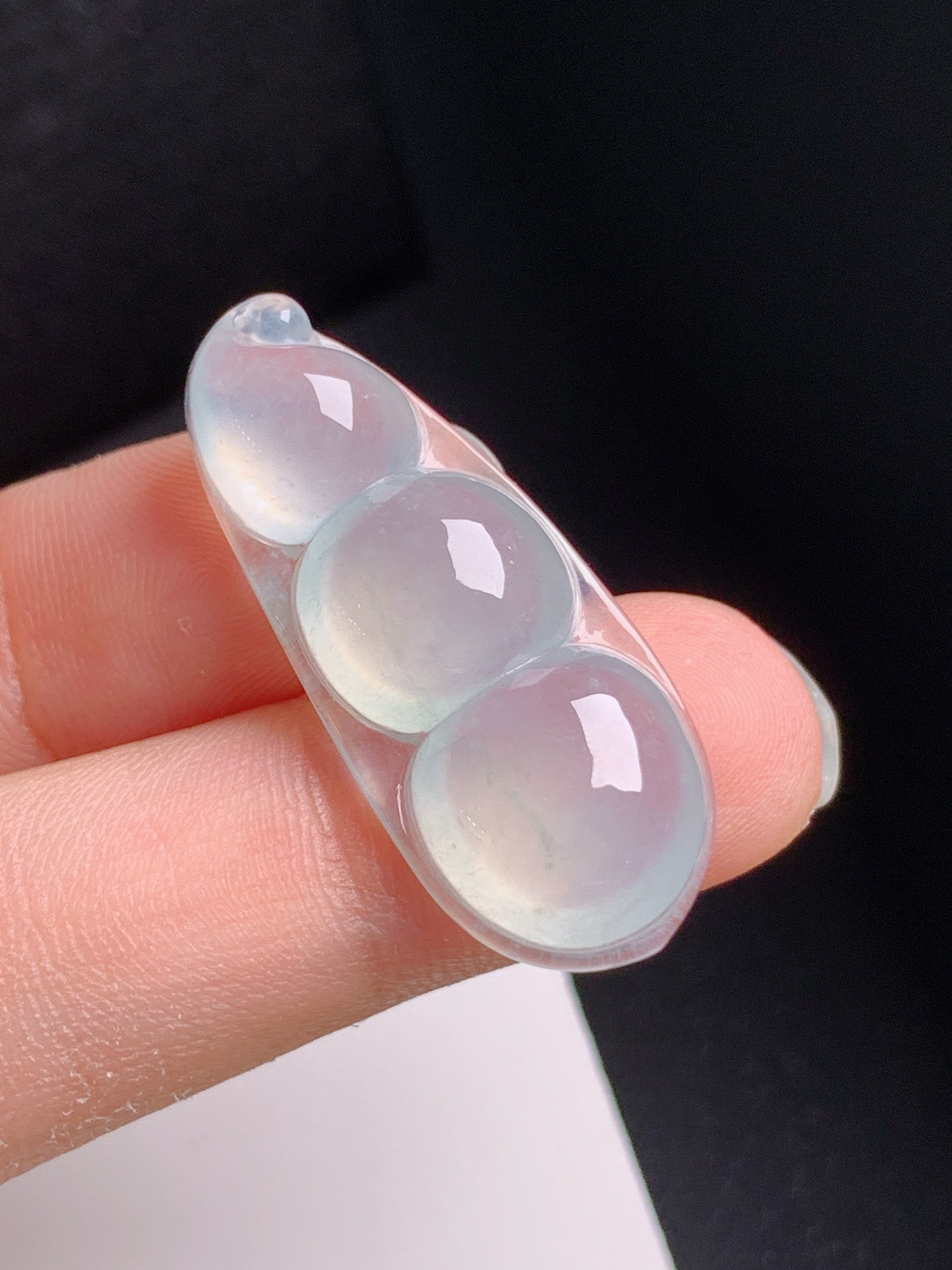 高冰福豆，种老起胶，珠粒圆润，连中三元