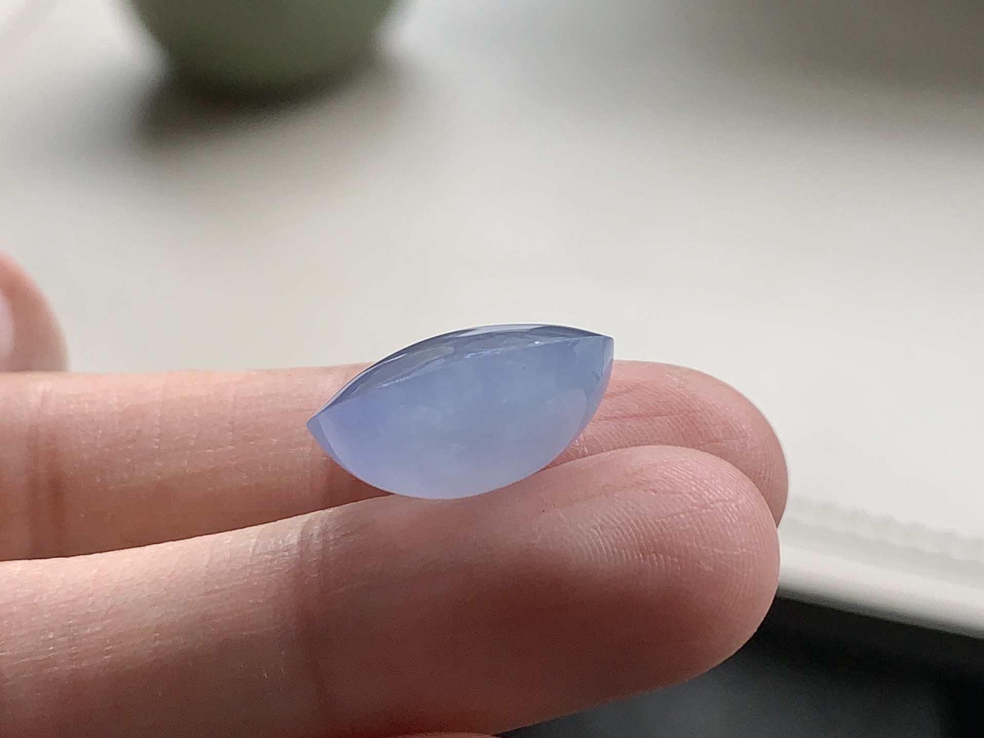 ️ 冰紫蛋面，尺寸：17.2×15.7×8.7
