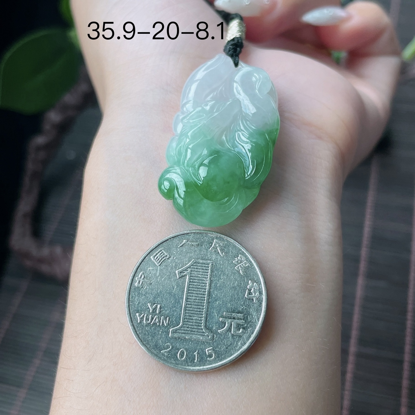 飘绿花九尾狐,YJ3-153-24,35.9-20-8.1