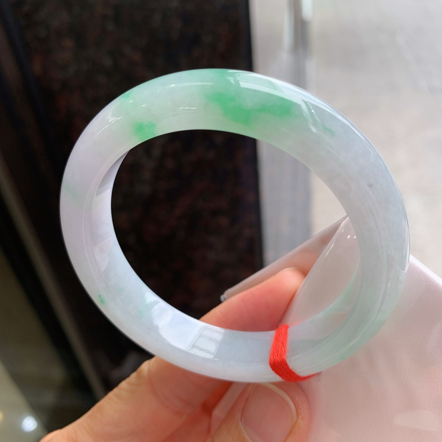 正圈飘绿 无裂, 版型好